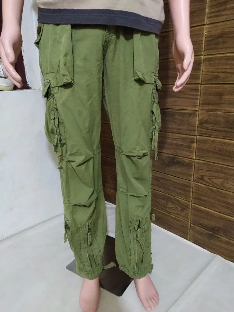 Japanese Brand 🔥Rare Hayata Kalan Multipocket Tactical Cargo Pants Size US 29 - 1 Thumbnail