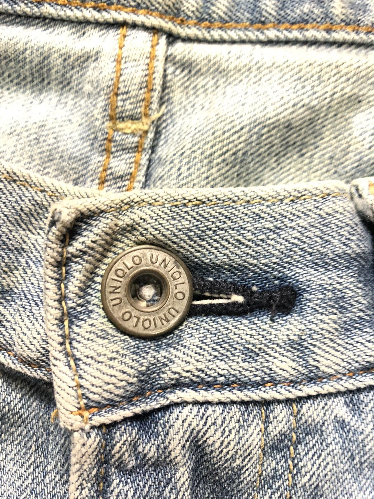 Uniqlo × Vintage VINTAGE UNIQLO SELVEDGE REGULAR STRAIGHT BLUE WASH DENIM Size US 28 / EU 44 - 5 Thumbnail