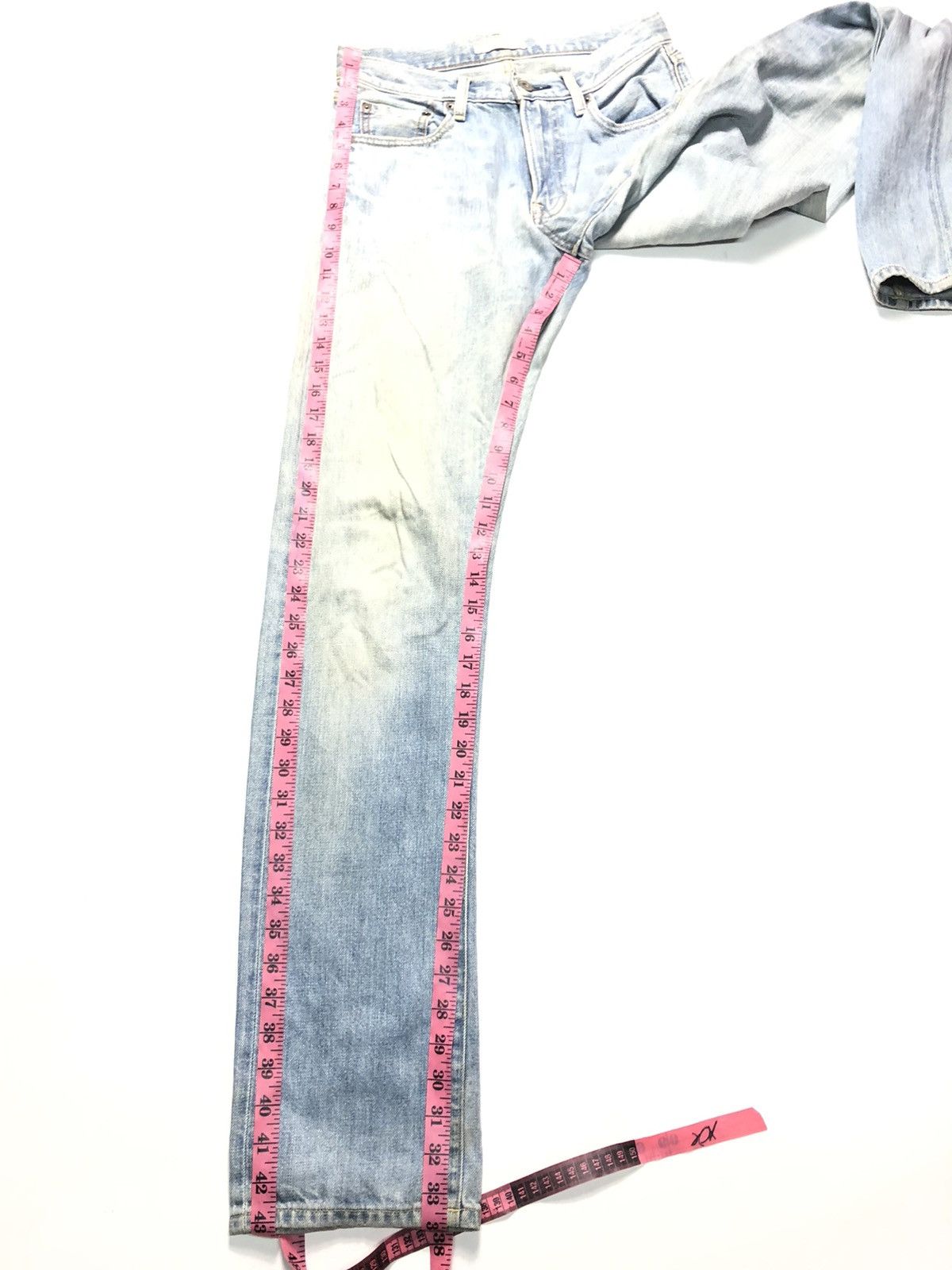 Uniqlo × Vintage VINTAGE UNIQLO SELVEDGE REGULAR STRAIGHT BLUE WASH DENIM Size US 28 / EU 44 - 14 Thumbnail