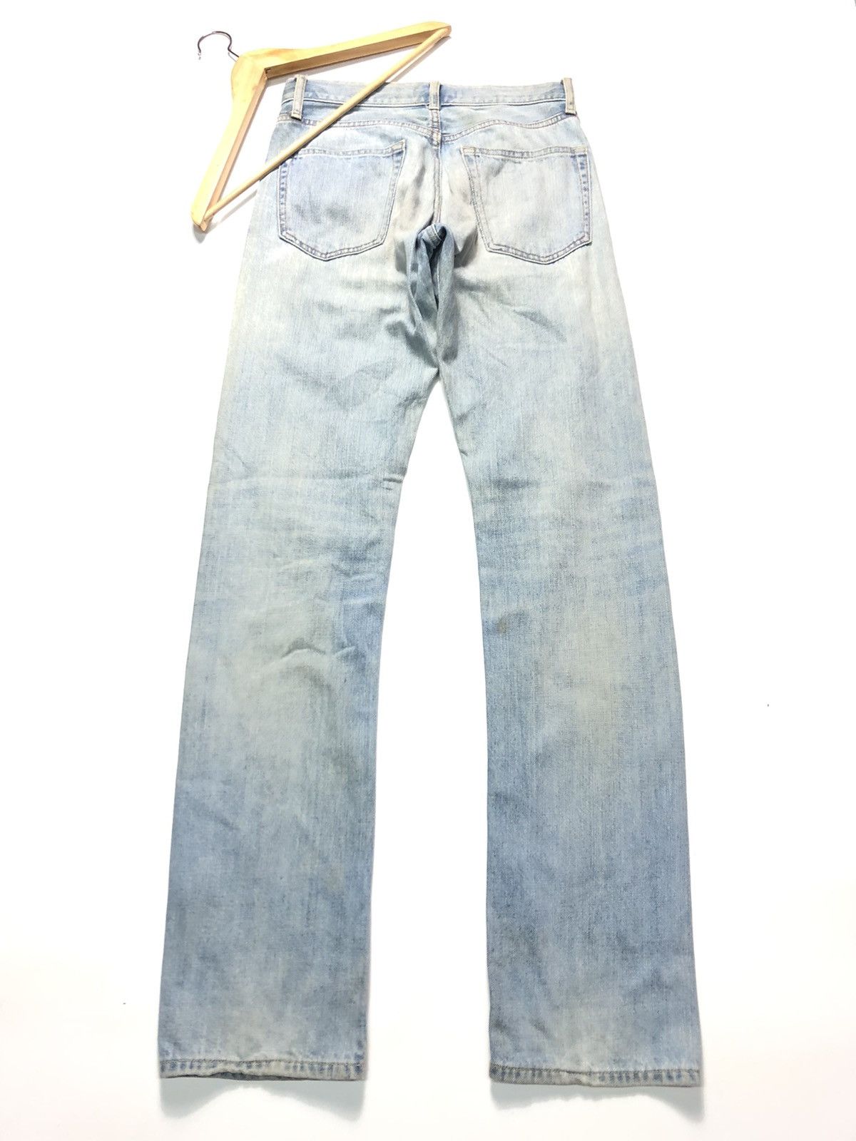Uniqlo × Vintage VINTAGE UNIQLO SELVEDGE REGULAR STRAIGHT BLUE WASH DENIM Size US 28 / EU 44 - 9 Thumbnail