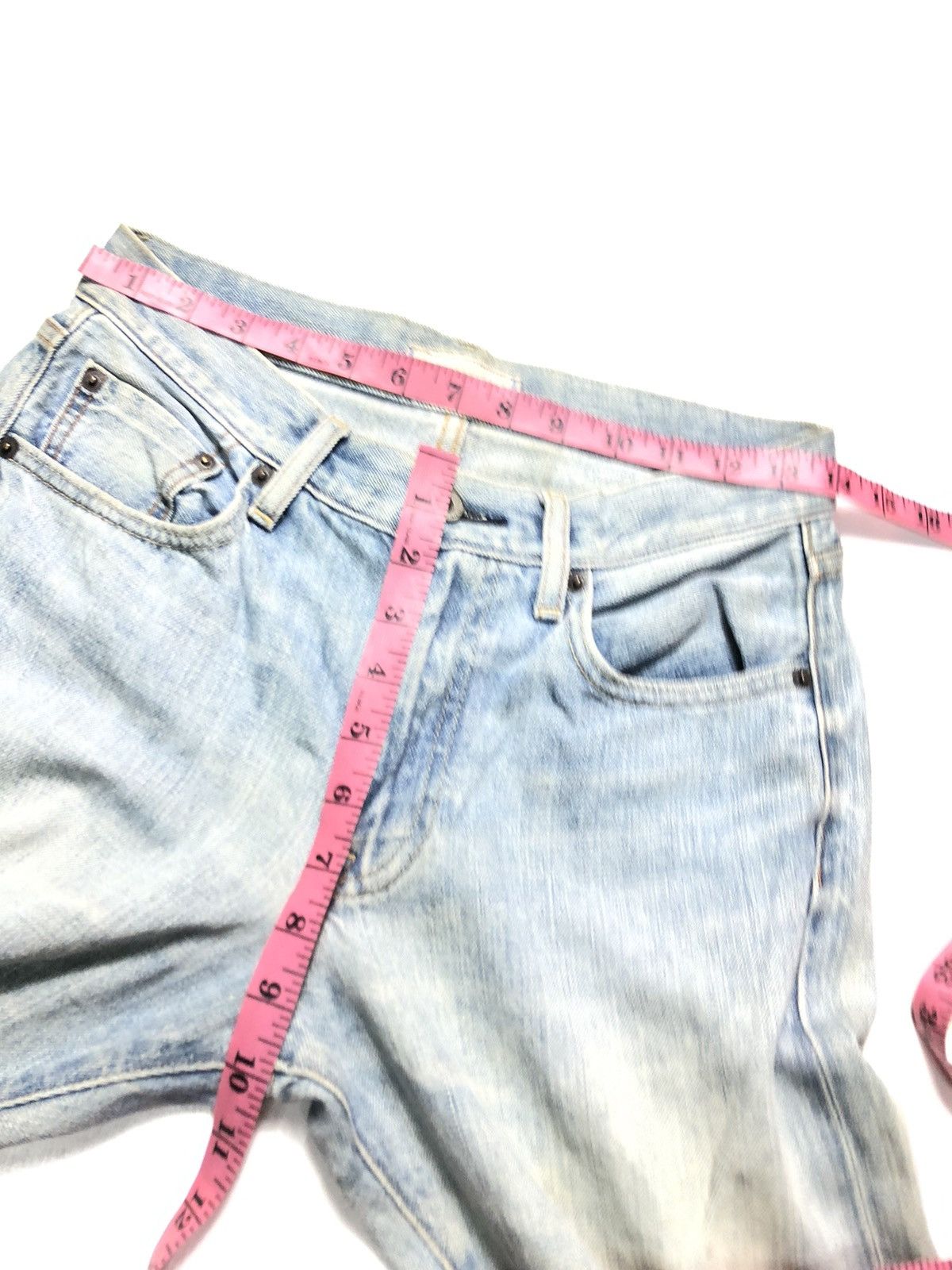 Uniqlo × Vintage VINTAGE UNIQLO SELVEDGE REGULAR STRAIGHT BLUE WASH DENIM Size US 28 / EU 44 - 13 Thumbnail