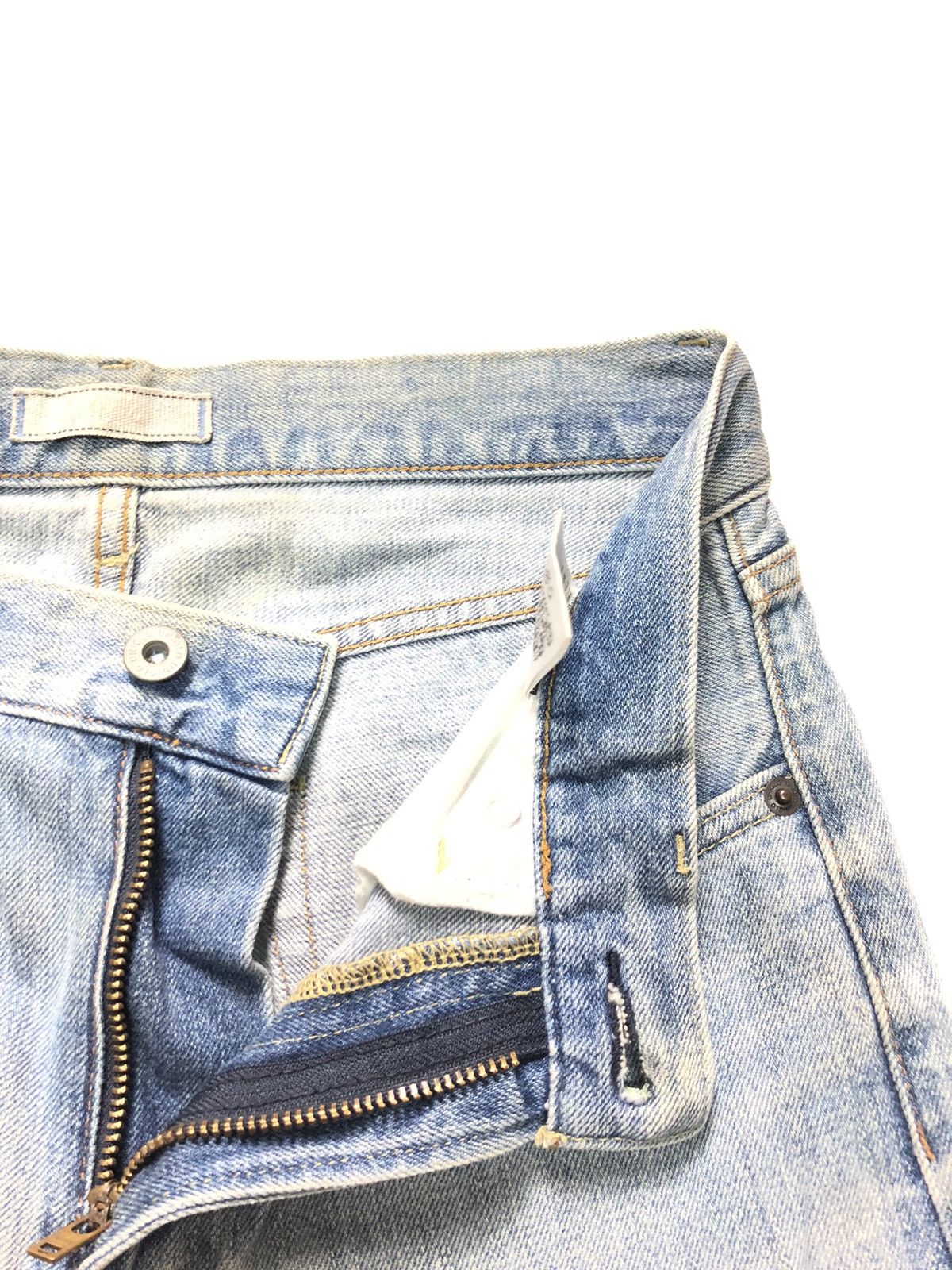 Uniqlo × Vintage VINTAGE UNIQLO SELVEDGE REGULAR STRAIGHT BLUE WASH DENIM Size US 28 / EU 44 - 6 Thumbnail