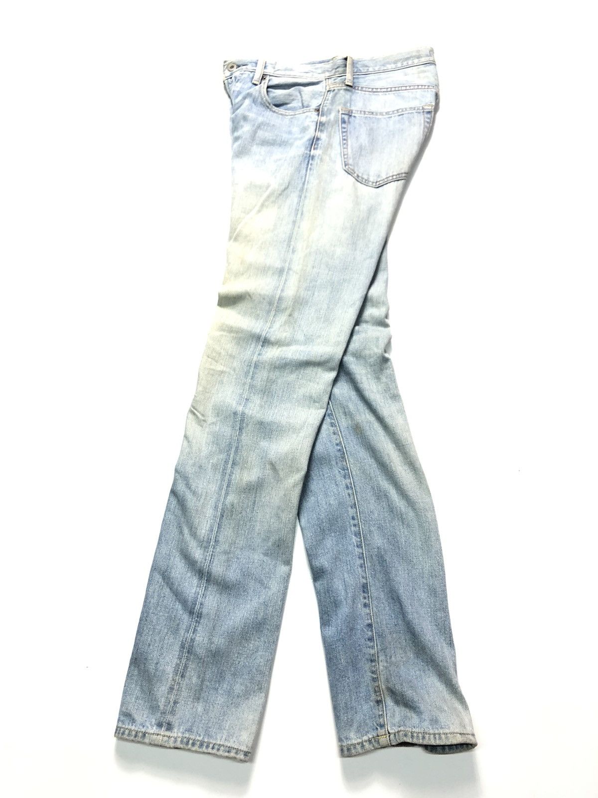 Uniqlo × Vintage VINTAGE UNIQLO SELVEDGE REGULAR STRAIGHT BLUE WASH DENIM Size US 28 / EU 44 - 11 Thumbnail