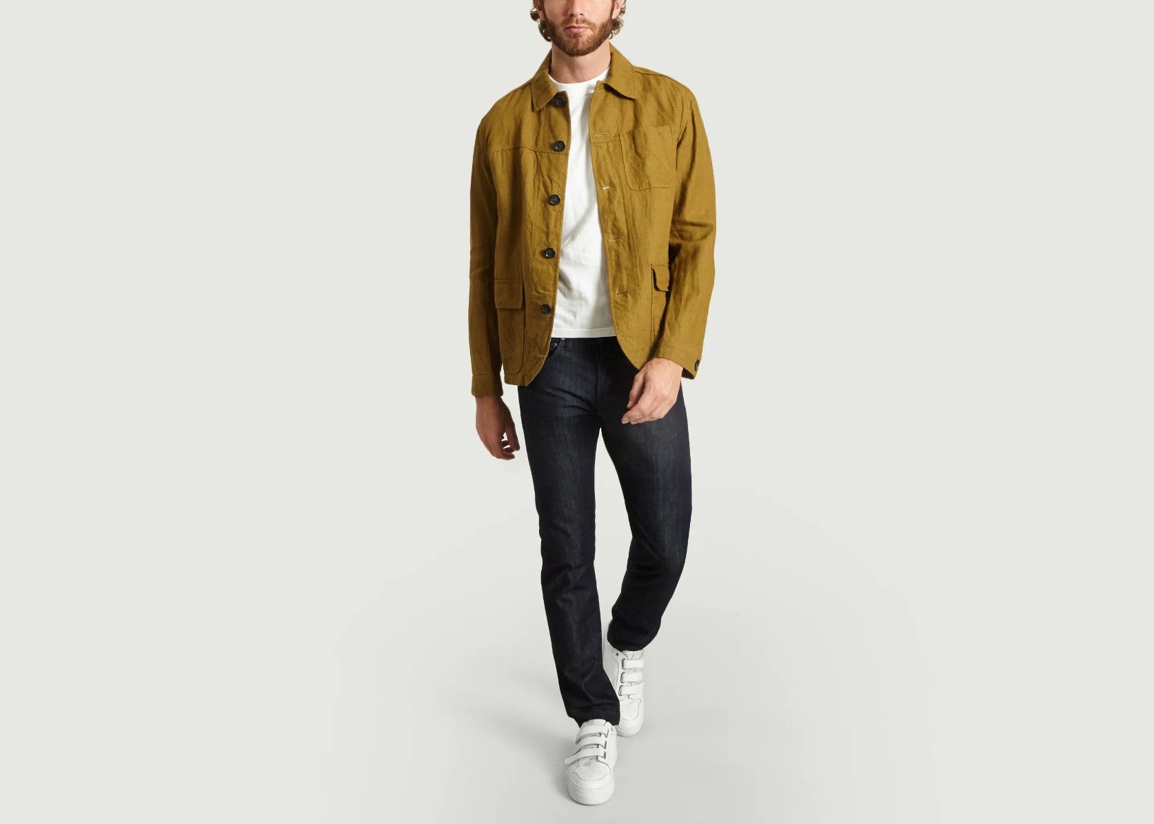 Oliver Spencer Oliver Spencer Cowboy Jacket - Evering Ochre Size US S / EU 44-46 / 1 - 3 Thumbnail