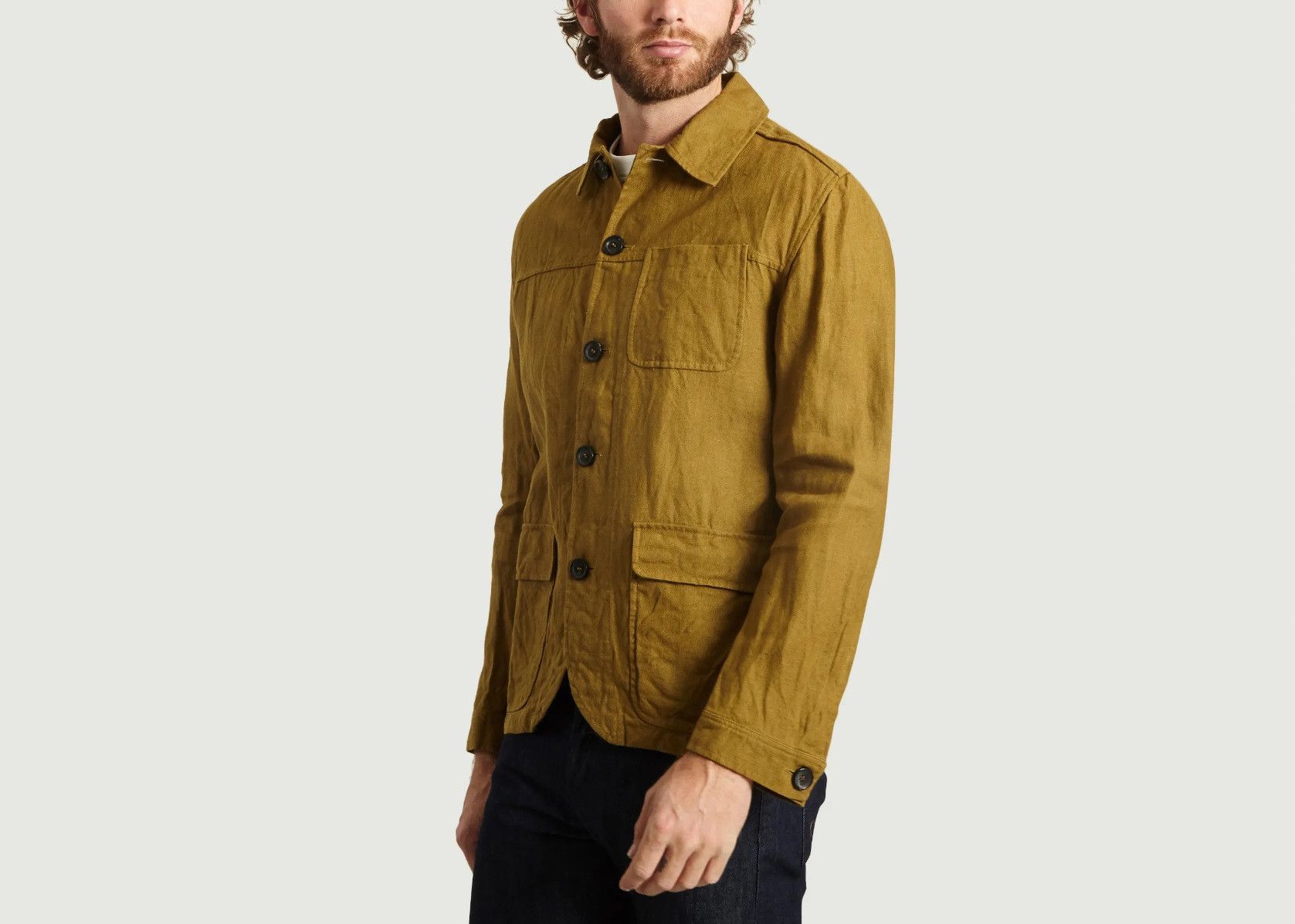 Oliver Spencer Oliver Spencer Cowboy Jacket - Evering Ochre Size US S / EU 44-46 / 1 - 1 Thumbnail