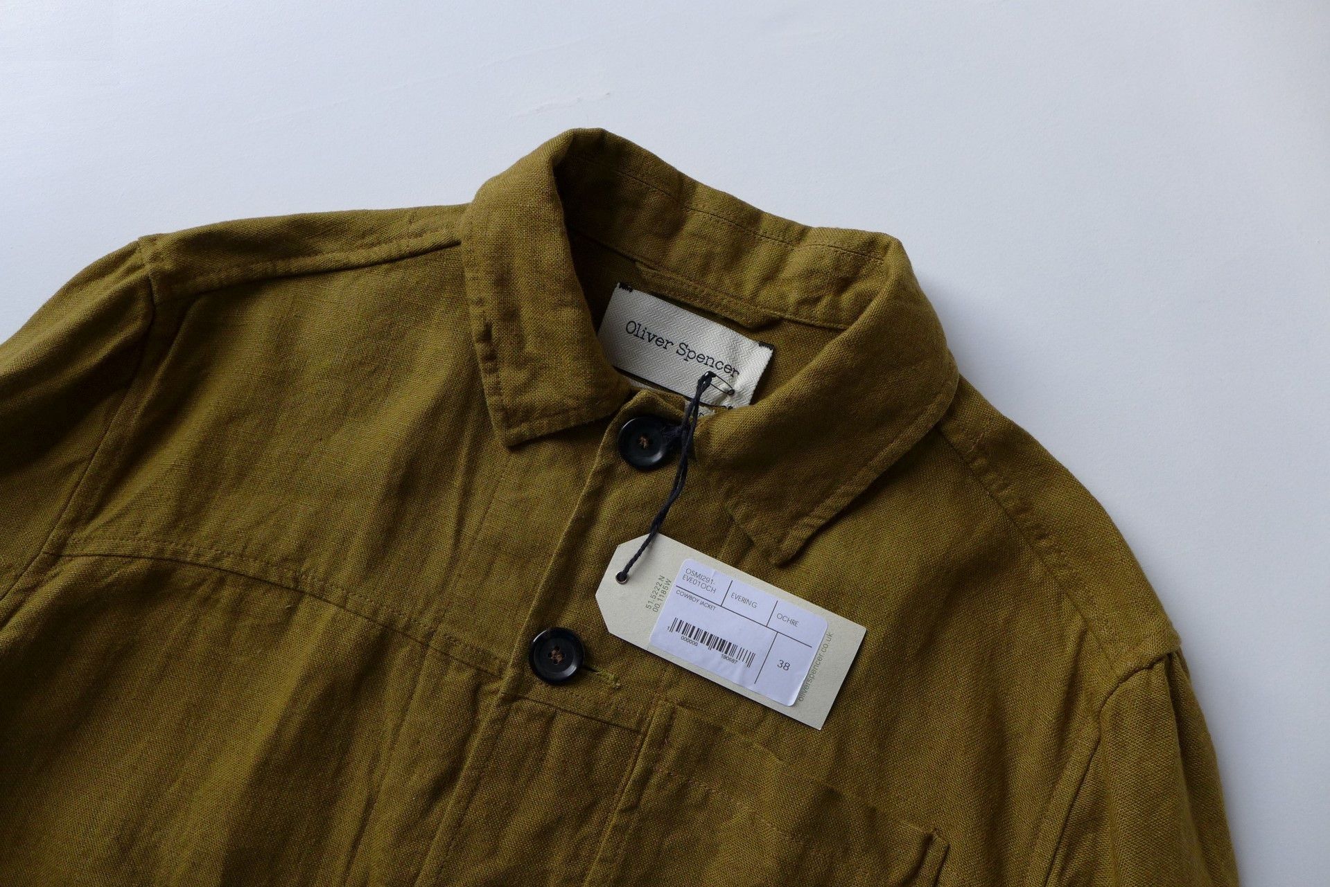 Oliver Spencer Oliver Spencer Cowboy Jacket - Evering Ochre Size US S / EU 44-46 / 1 - 7 Thumbnail
