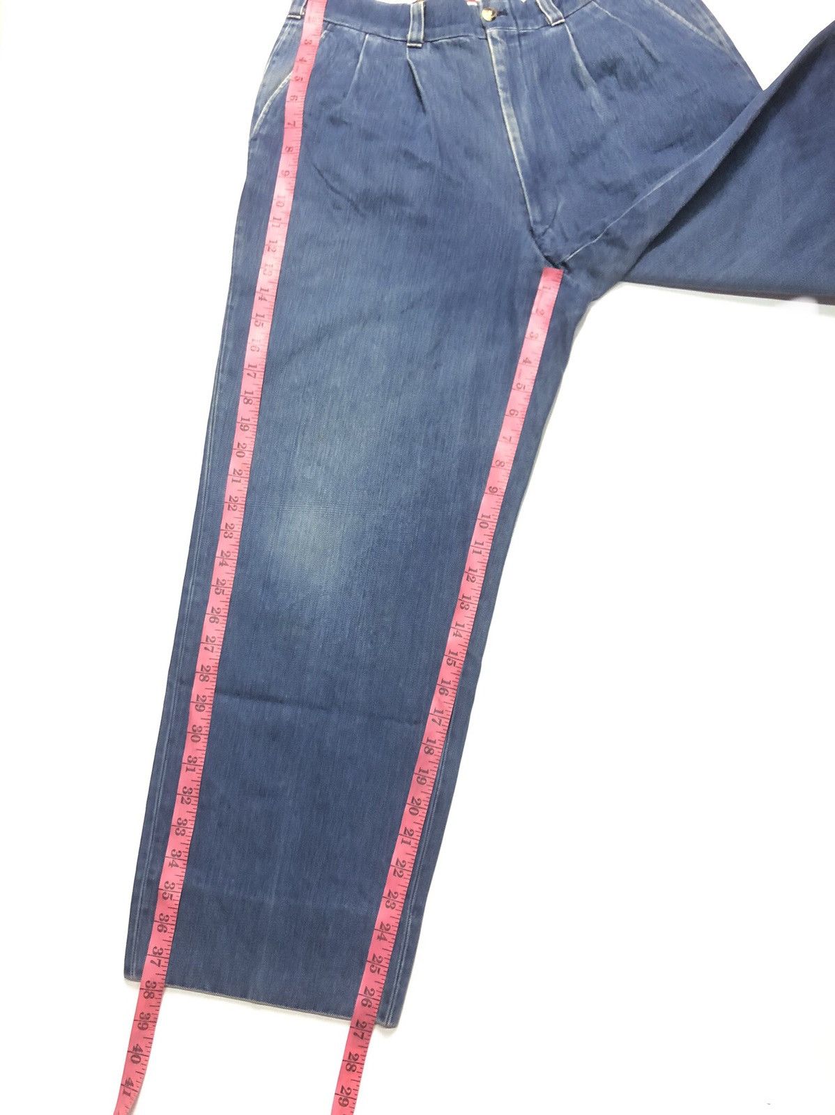 Japanese Brand × Vintage VINTAGE PENTHOUSE BLUE WASH CASUAL DENIM Size US 30 / EU 46 - 12 Thumbnail
