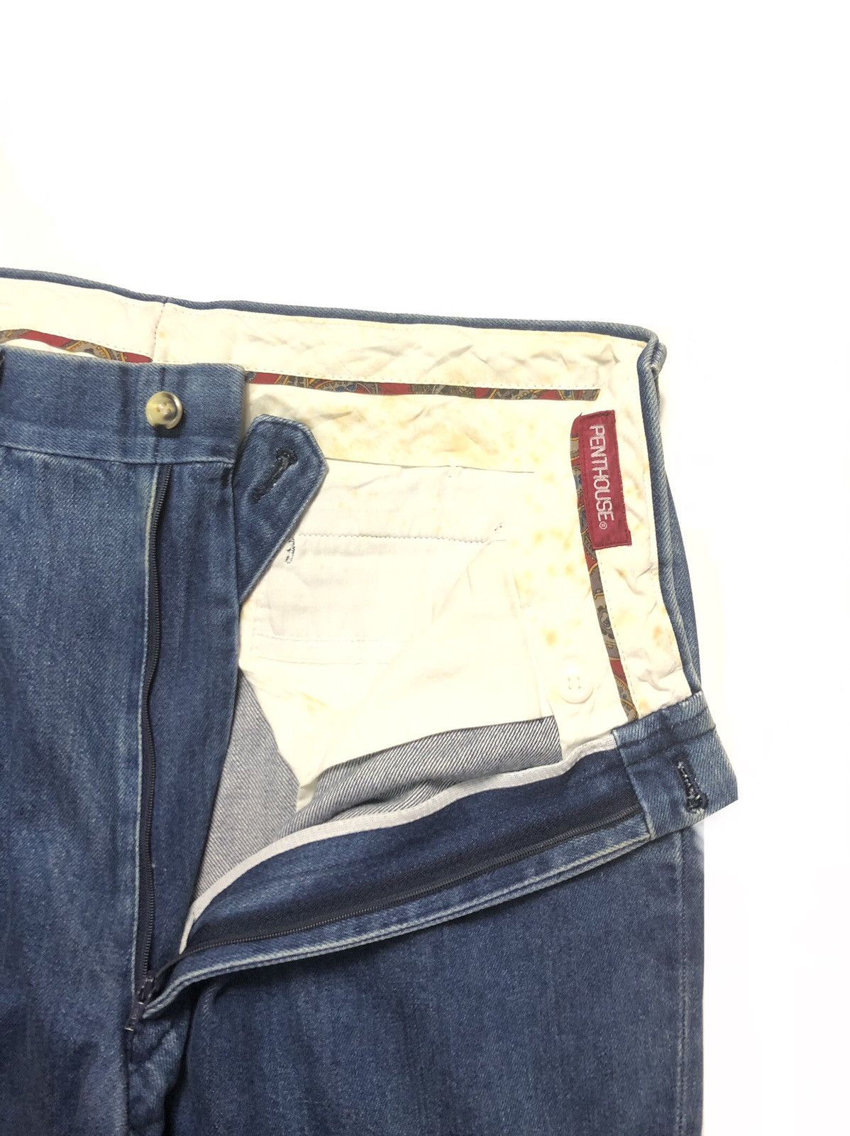 Japanese Brand × Vintage VINTAGE PENTHOUSE BLUE WASH CASUAL DENIM Size US 30 / EU 46 - 3 Thumbnail