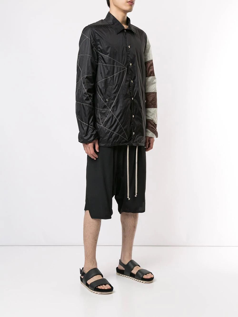 Rick Owens Rick Owens SS19 Black Snapfront Jacket Size US M / EU 48-50 / 2 - 3 Thumbnail