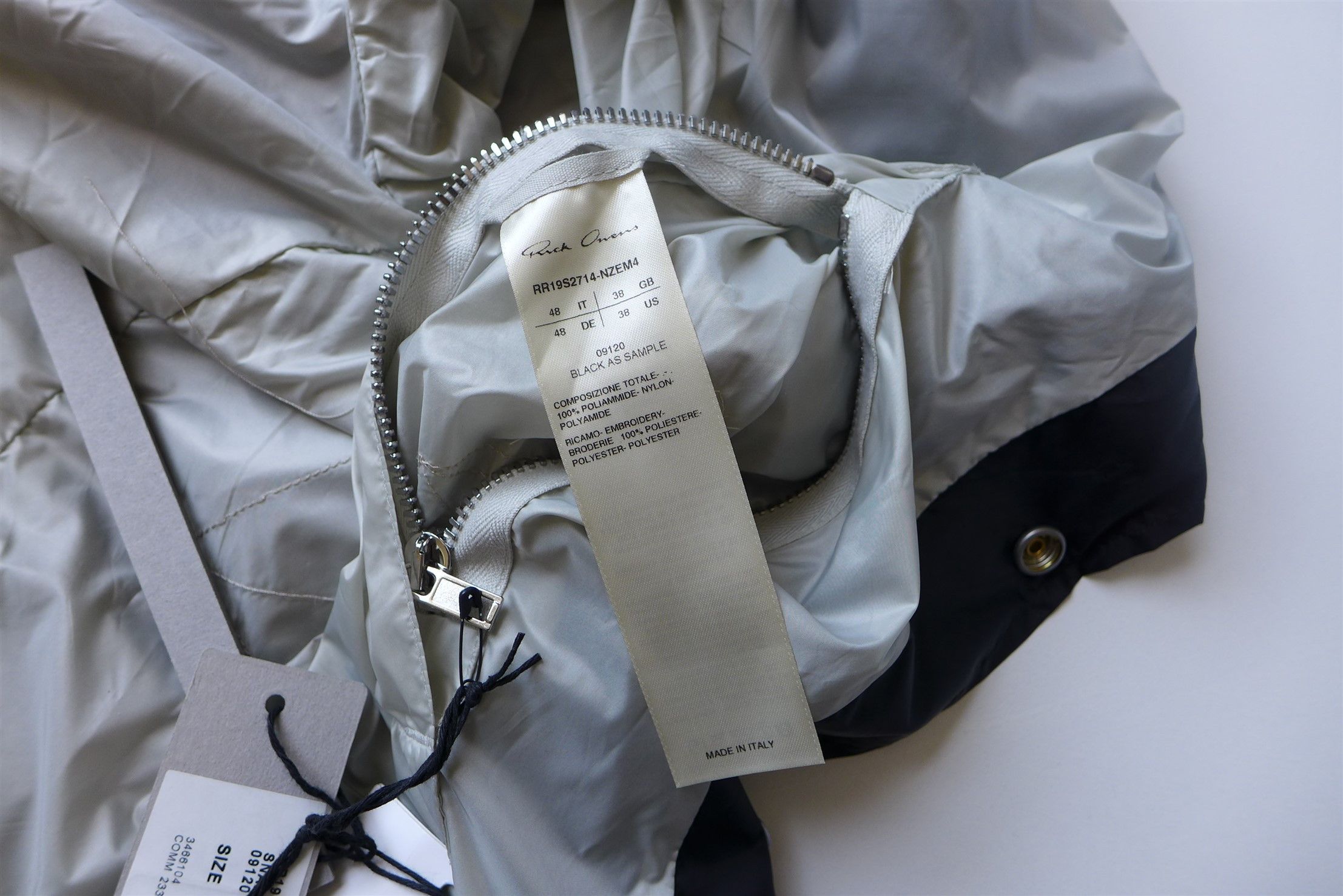 Rick Owens Rick Owens SS19 Black Snapfront Jacket Size US M / EU 48-50 / 2 - 14 Thumbnail