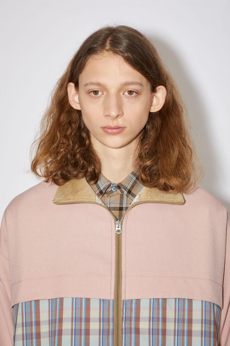 Acne Studios Acne Oversized Olenco Track Jacket - Blossom Pink & Lilac Size US L / EU 52-54 / 3 - 7 Thumbnail