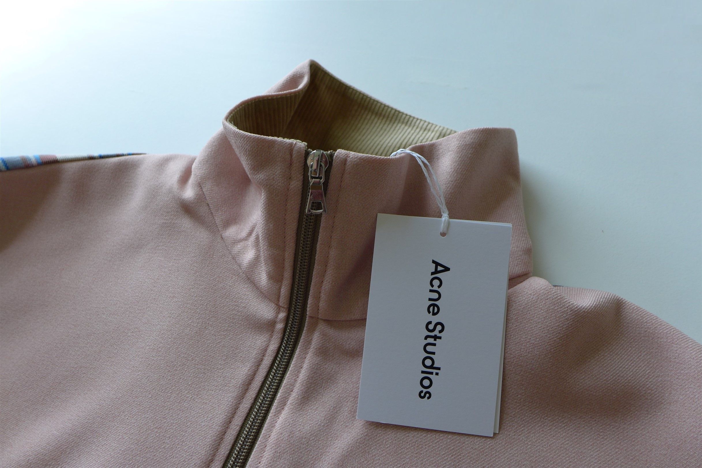 Acne Studios Acne Oversized Olenco Track Jacket - Blossom Pink & Lilac Size US L / EU 52-54 / 3 - 12 Thumbnail
