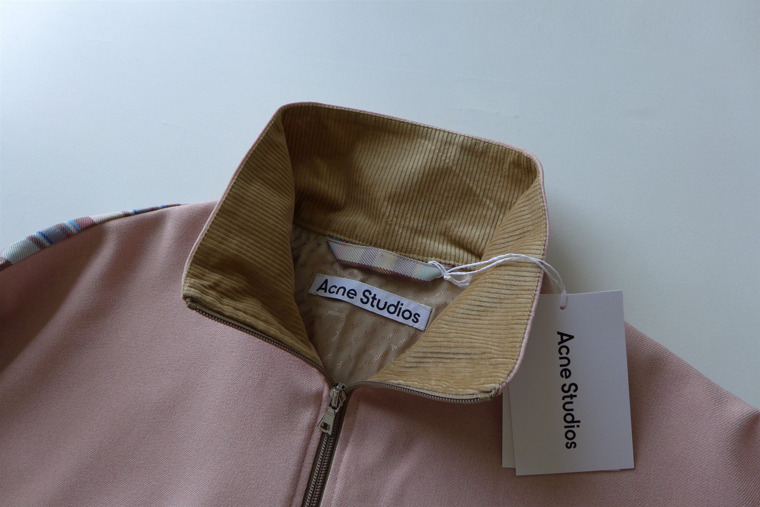 Acne Studios Acne Oversized Olenco Track Jacket - Blossom Pink & Lilac Size US S / EU 44-46 / 1 - 13 Thumbnail