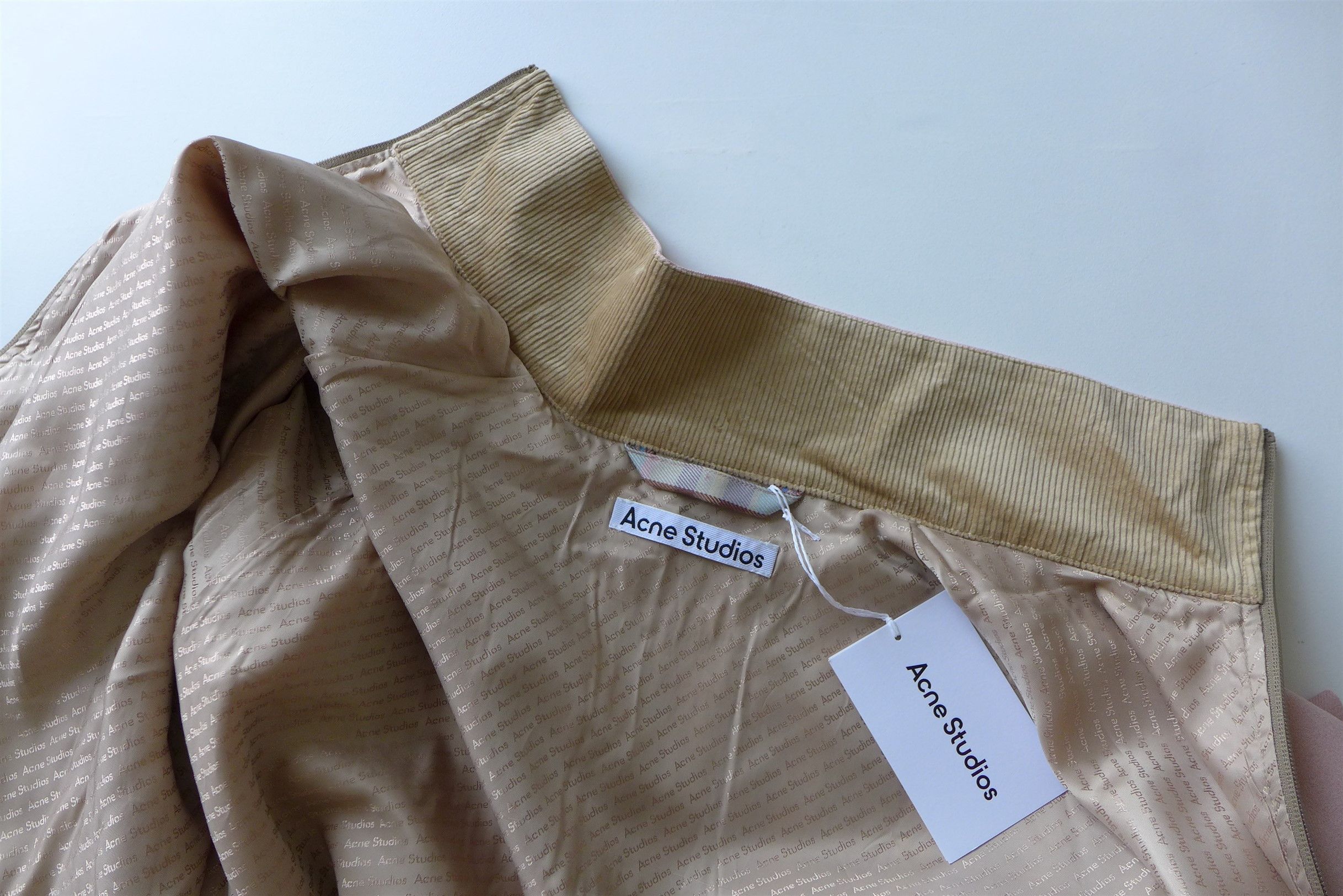 Acne Studios Acne Oversized Olenco Track Jacket - Blossom Pink & Lilac Size US XXL / EU 58 / 5 - 19 Thumbnail