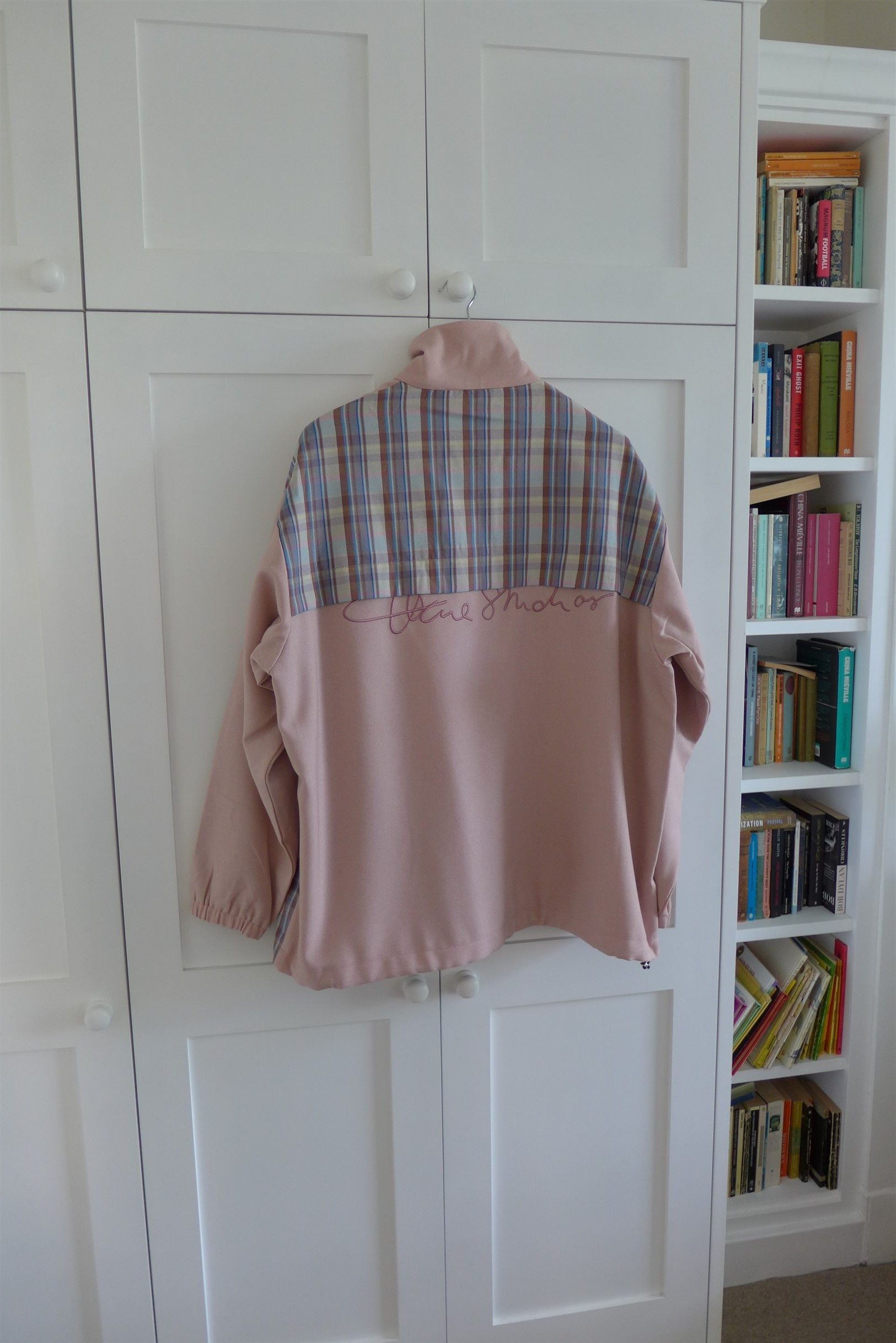 Acne Studios Acne Oversized Olenco Track Jacket - Blossom Pink & Lilac Size US XXL / EU 58 / 5 - 9 Thumbnail