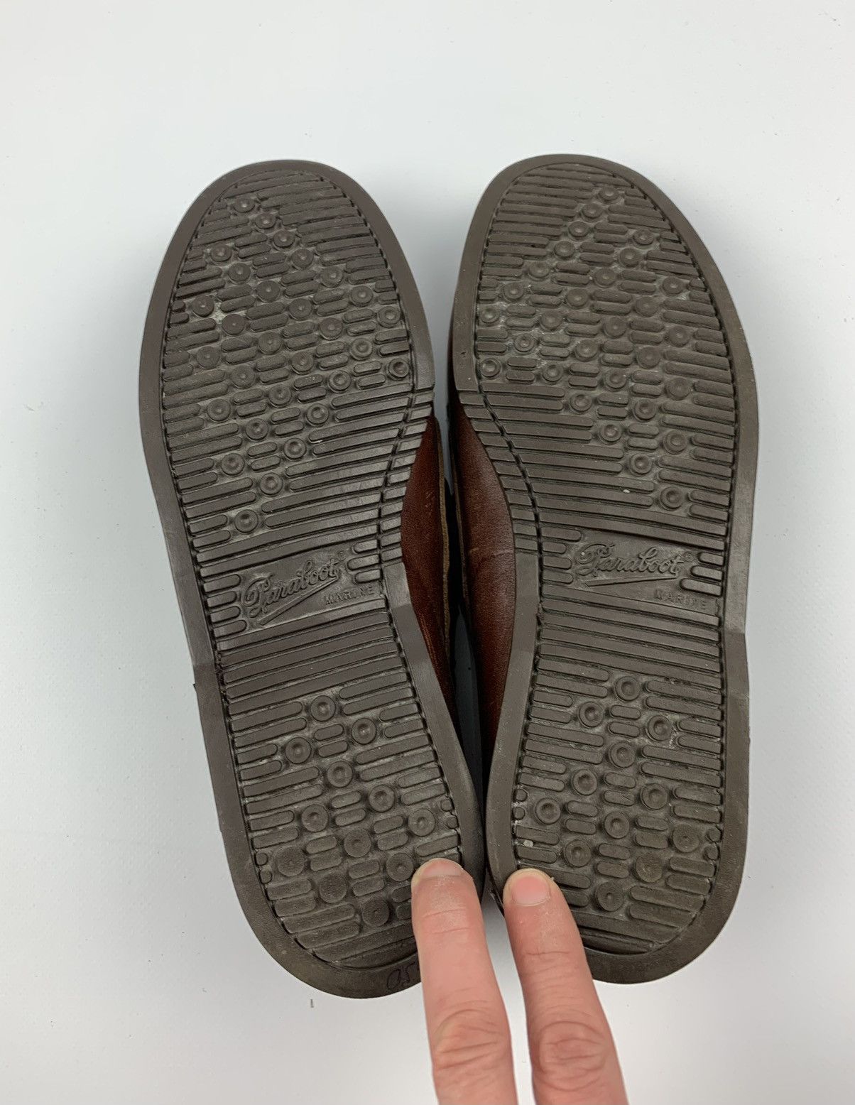 Paraboot × Vintage Paraboot Leather Mocassins Size US 7 / EU 40 - 9 Thumbnail