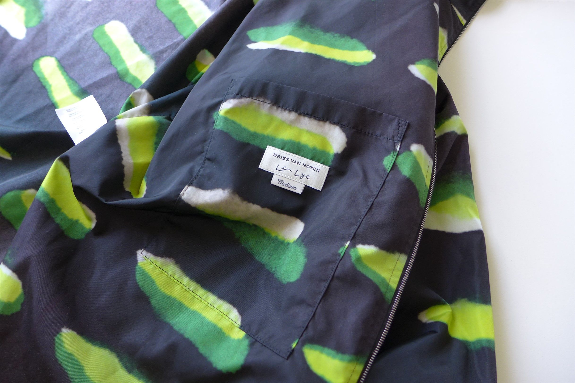 Dries Van Noten Dries Van Noten X Len Lye Vence Printed Jacket Size US M / EU 48-50 / 2 - 12 Thumbnail