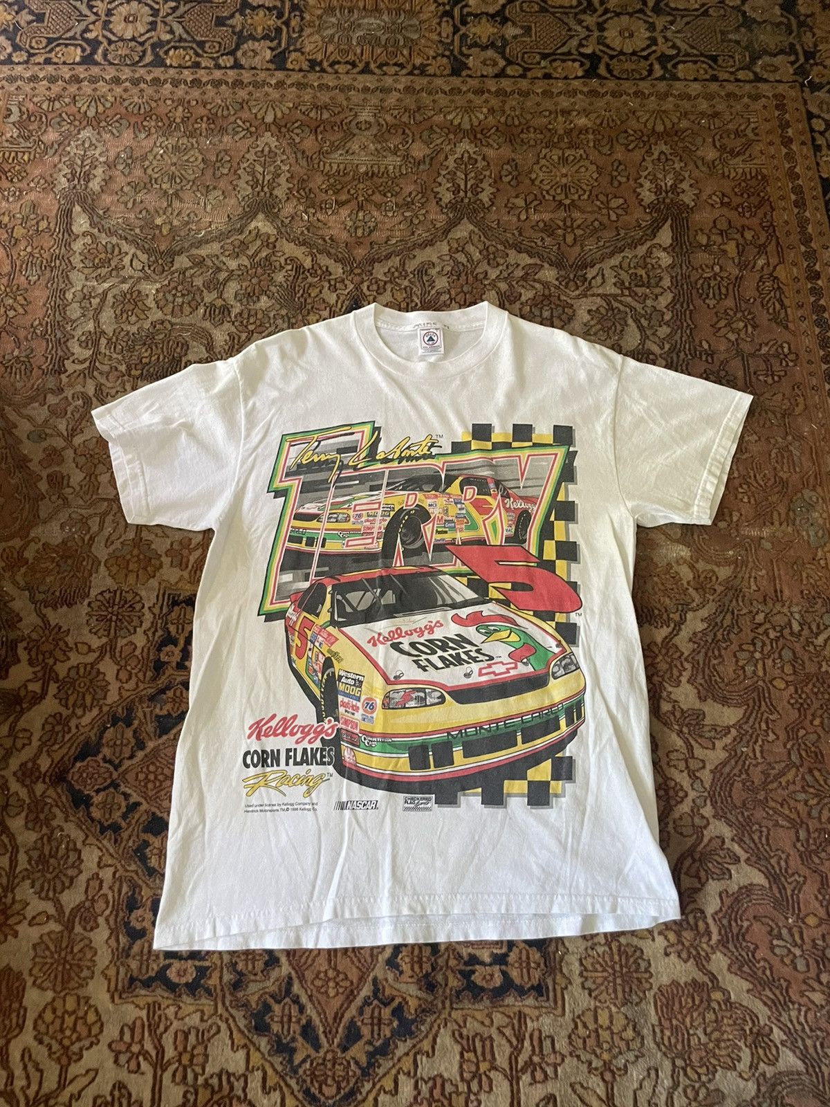 Racing × Streetwear × Vintage Vintage terry labonte corn flakes racing ...