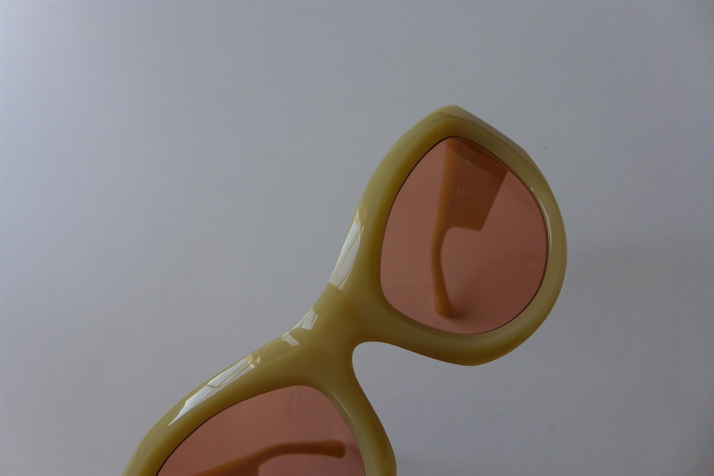 Dries Van Noten Dries Van Noten 209 Sunglasses - Beige Acetate Size ONE SIZE - 11 Thumbnail