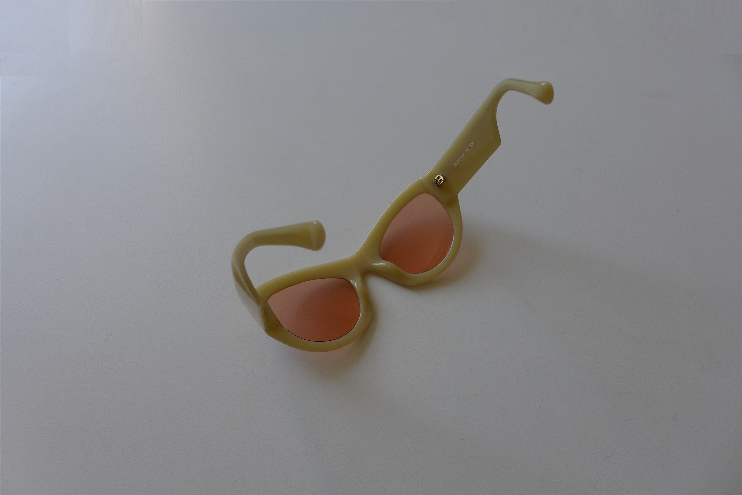 Dries Van Noten Dries Van Noten 209 Sunglasses - Beige Acetate Size ONE SIZE - 8 Thumbnail