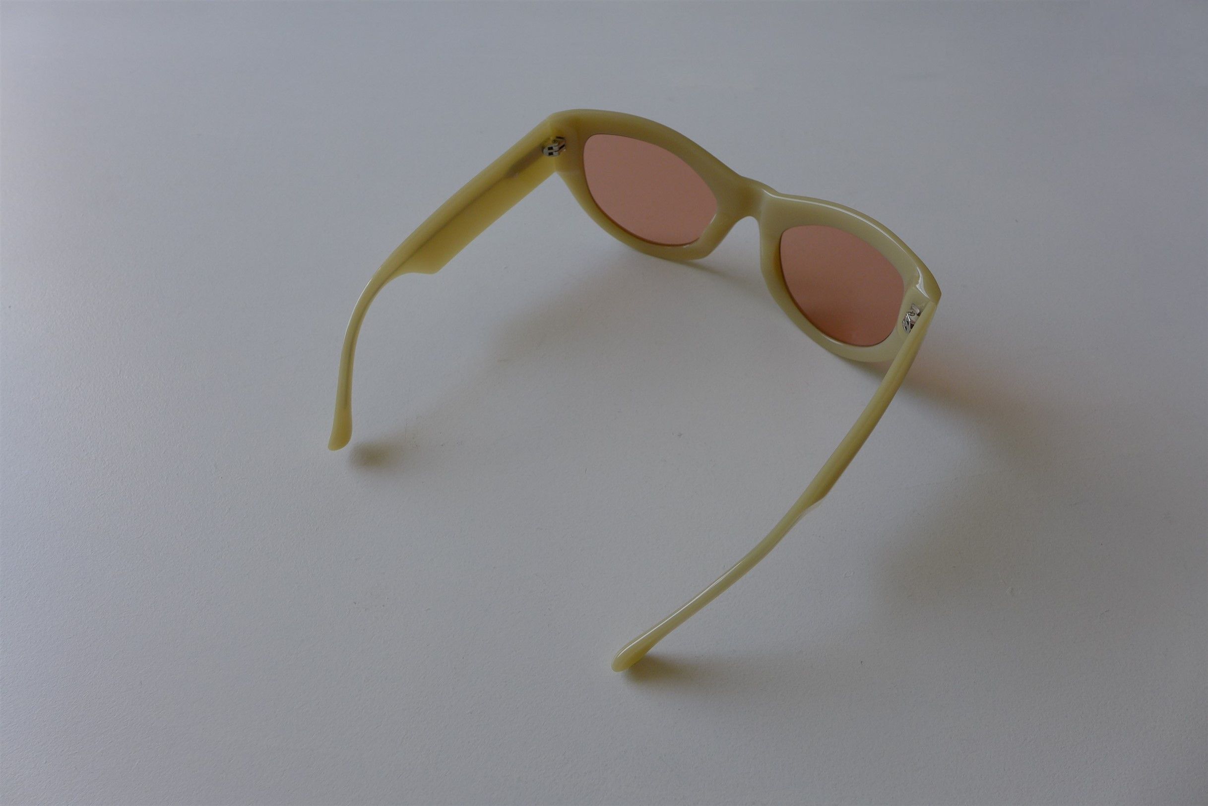 Dries Van Noten Dries Van Noten 209 Sunglasses - Beige Acetate Size ONE SIZE - 7 Thumbnail