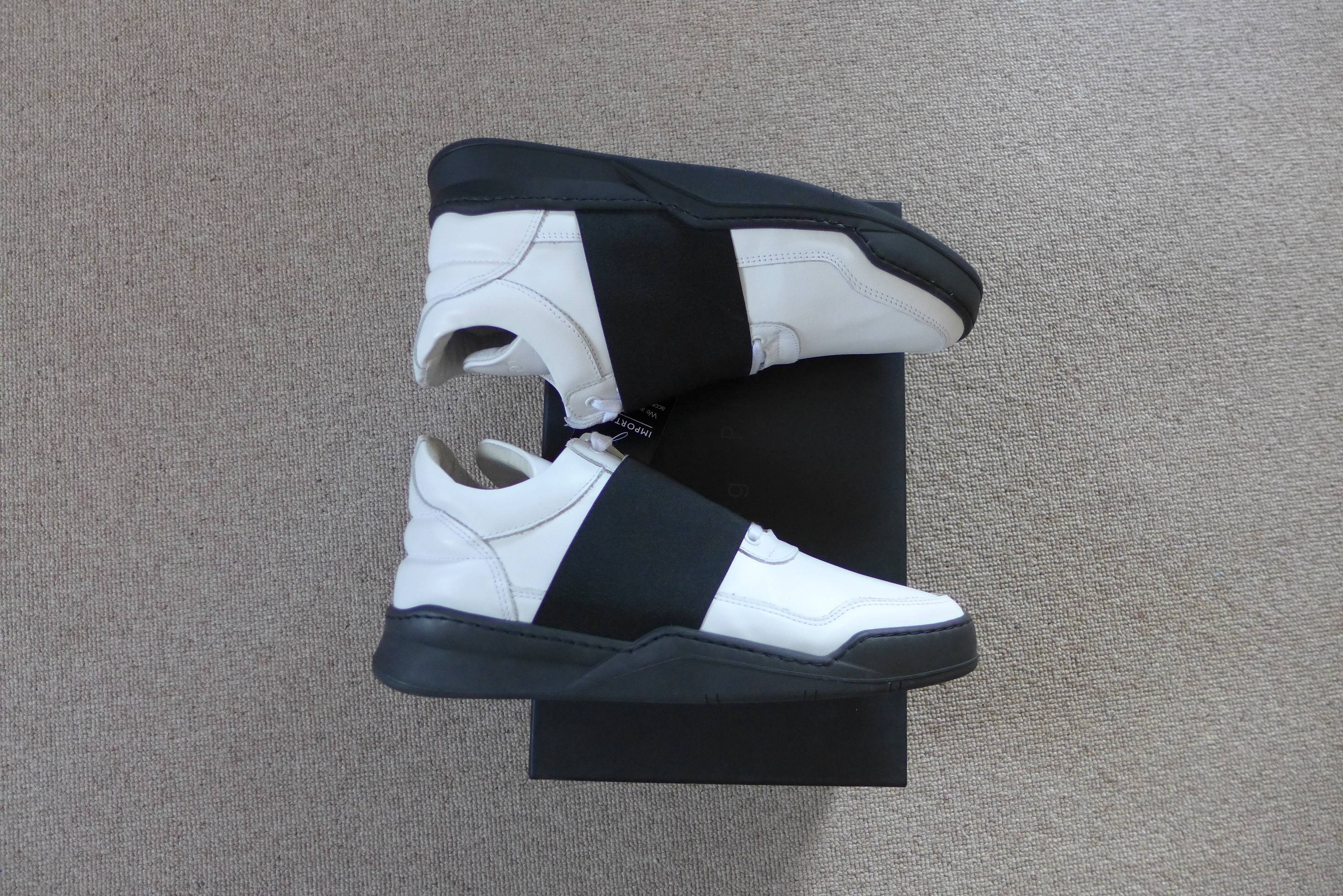 Filling Pieces Filling Pieces SS16 Low Top Sneakers - Elastic White Size US 10 / EU 43 - 12 Thumbnail