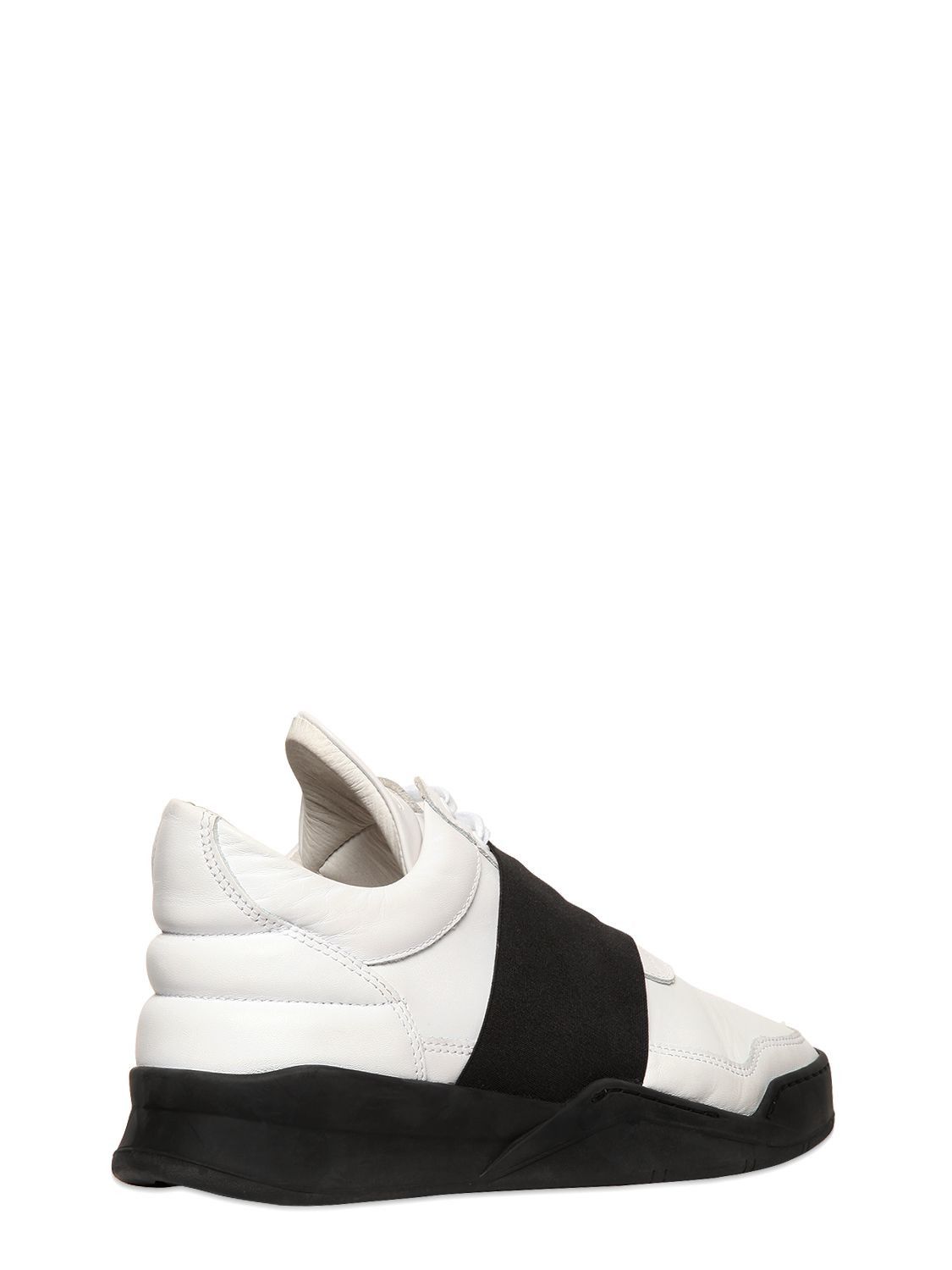 Filling Pieces Filling Pieces SS16 Low Top Sneakers - Elastic White Size US 10 / EU 43 - 3 Thumbnail