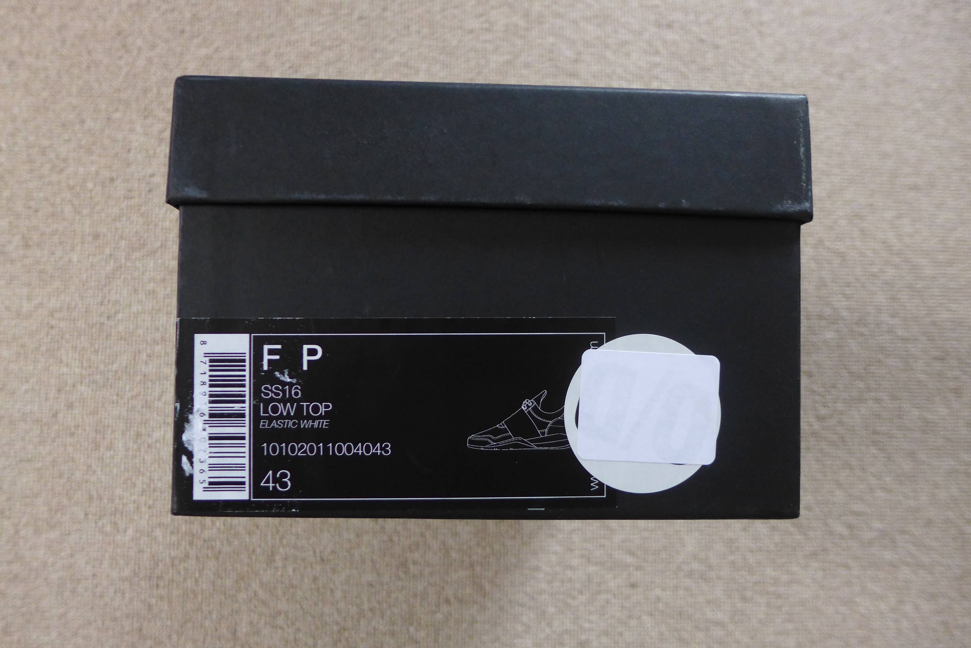 Filling Pieces Filling Pieces SS16 Low Top Sneakers - Elastic White Size US 10 / EU 43 - 20 Thumbnail