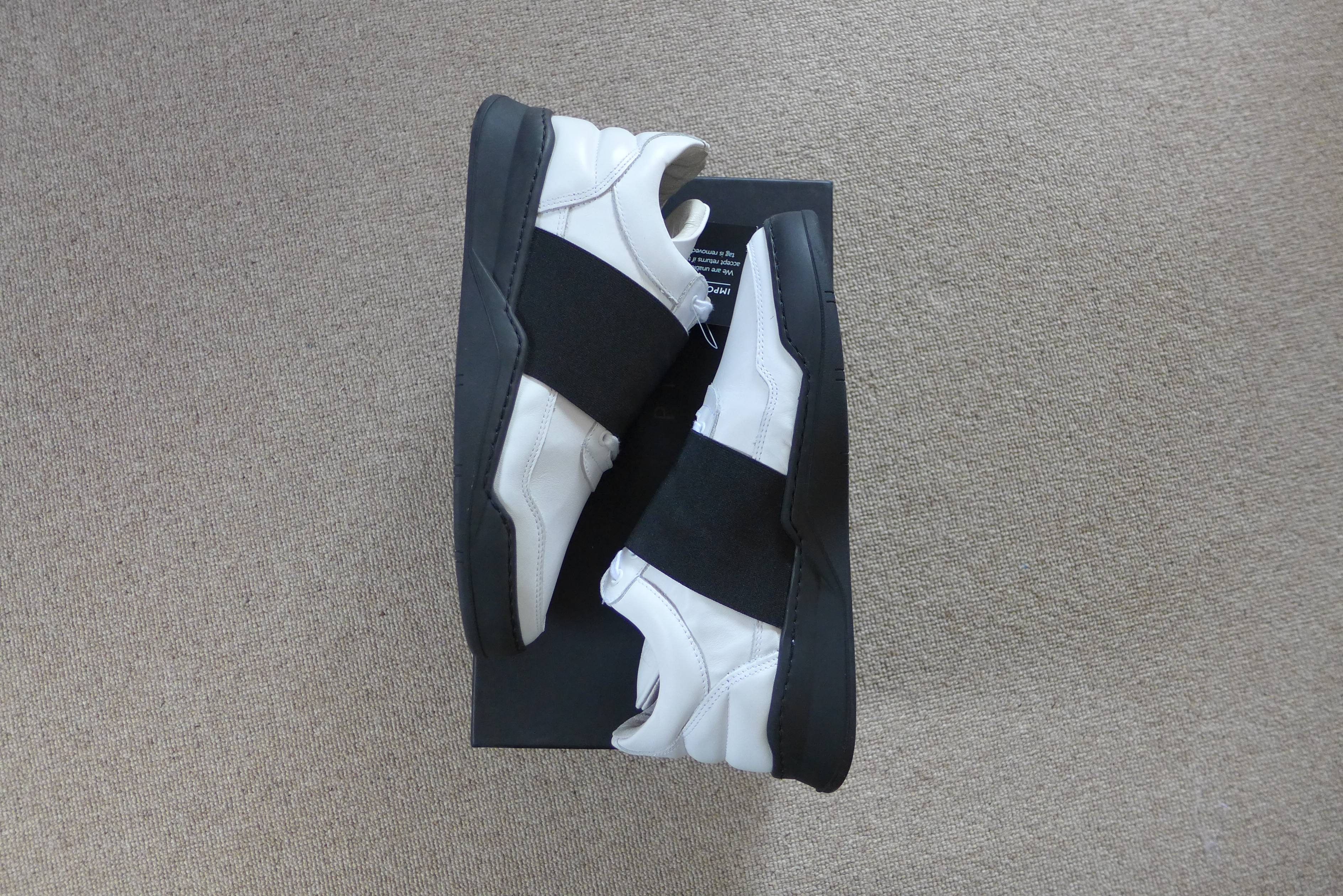Filling Pieces Filling Pieces SS16 Low Top Sneakers - Elastic White Size US 10 / EU 43 - 13 Thumbnail