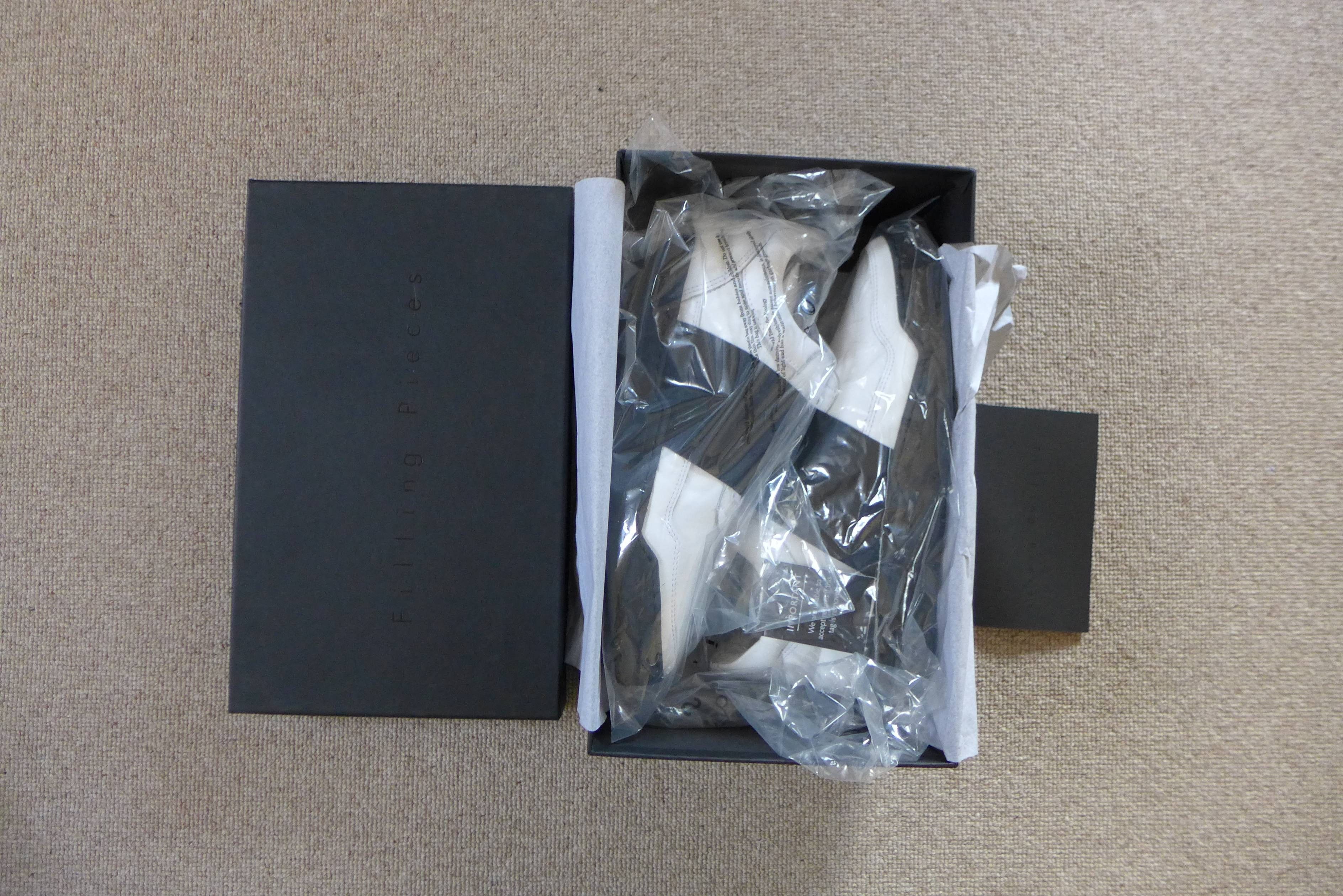 Filling Pieces Filling Pieces SS16 Low Top Sneakers - Elastic White Size US 10 / EU 43 - 19 Thumbnail