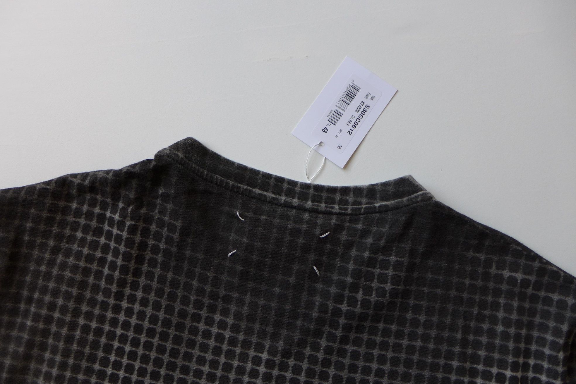 Maison Margiela Margiela FW17 Patchwork Grey T-Shirt Size US M / EU 48-50 / 2 - 7 Thumbnail
