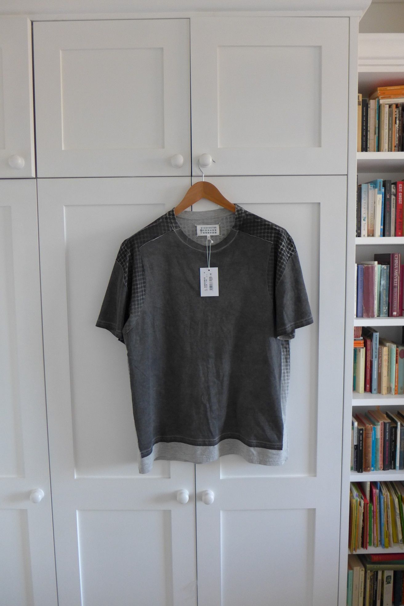 Maison Margiela Margiela FW17 Patchwork Grey T-Shirt Size US M / EU 48-50 / 2 - 4 Thumbnail