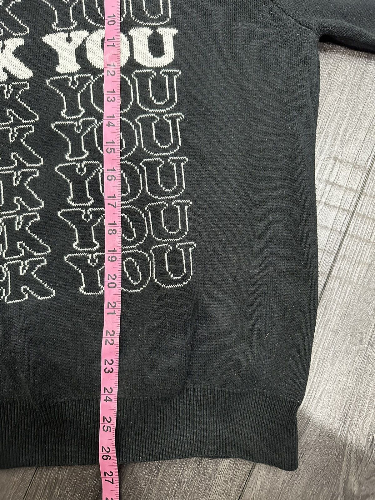 Supreme Supreme Hysteric Glamour Fuck You Crewneck Black Size Large Size US L / EU 52-54 / 3 - 6 Thumbnail