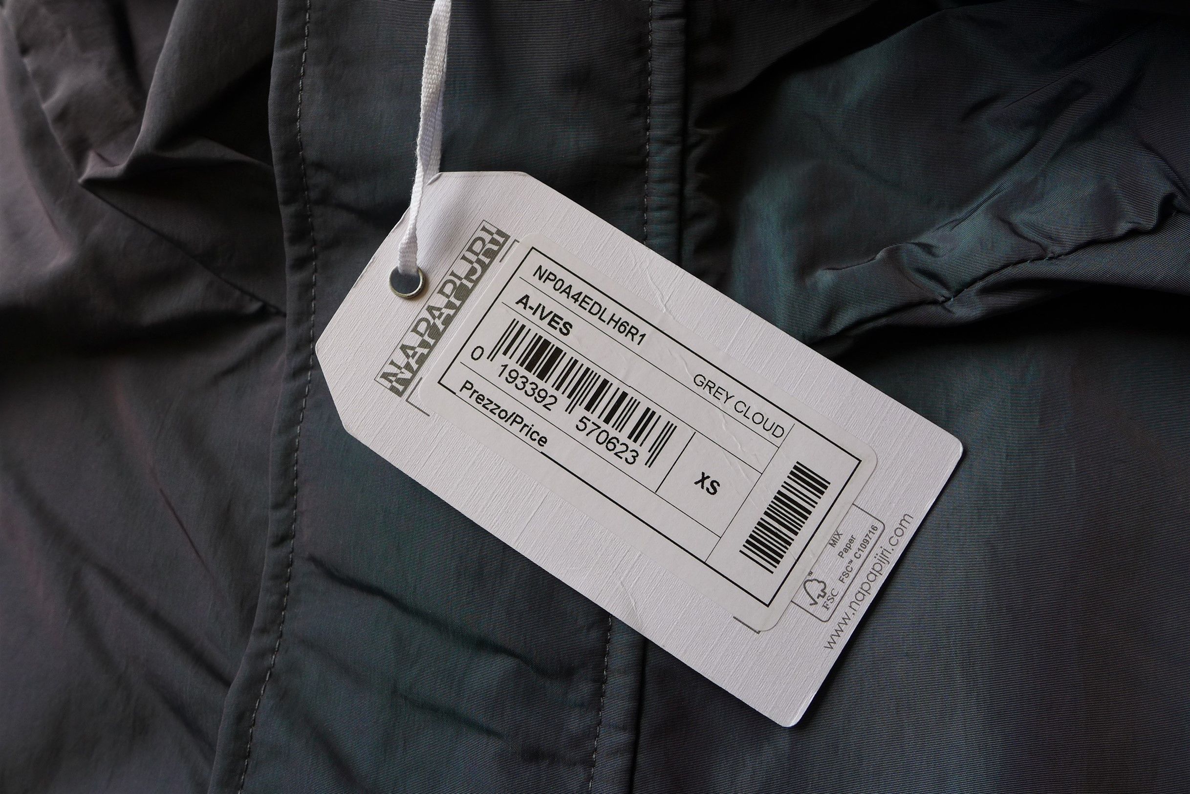 Martine Rose × Napapijri Napa by Martine Rose Oversized A-Ives Jacket -- Cloud Grey Size US XS / EU 42 / 0 - 9 Thumbnail