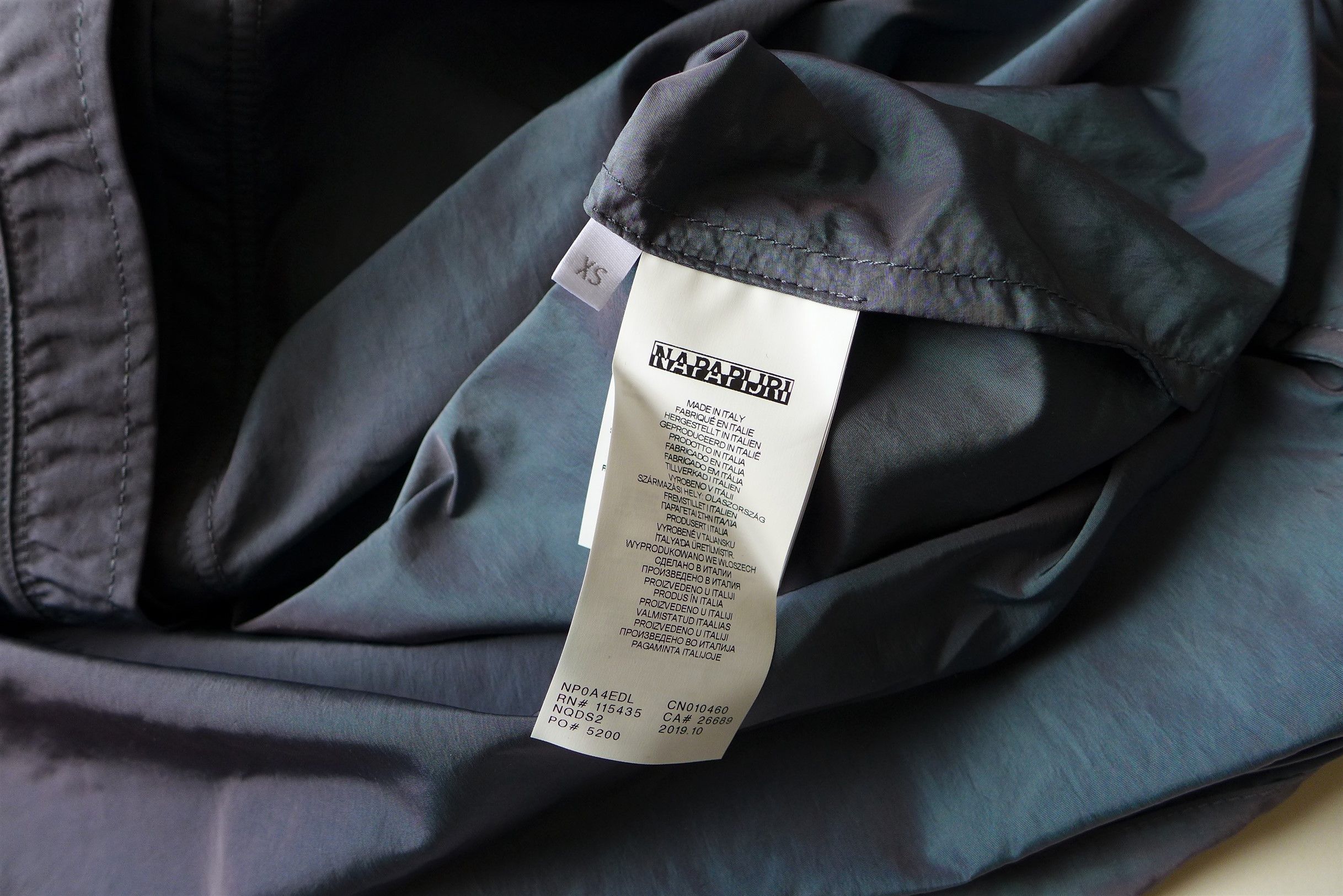 Martine Rose × Napapijri Napa by Martine Rose Oversized A-Ives Jacket -- Cloud Grey Size US XS / EU 42 / 0 - 10 Thumbnail