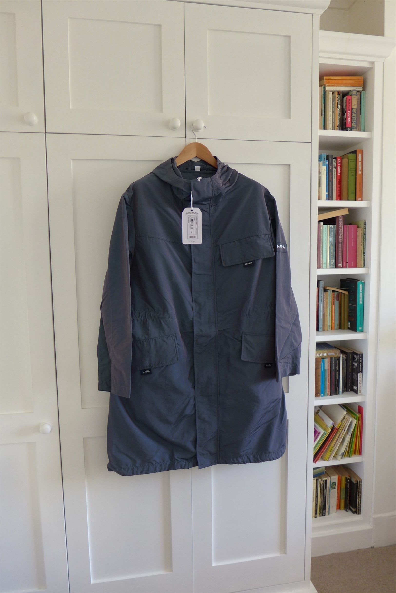 Martine Rose × Napapijri Napa by Martine Rose Oversized A-Ives Jacket -- Cloud Grey Size US XS / EU 42 / 0 - 2 Thumbnail