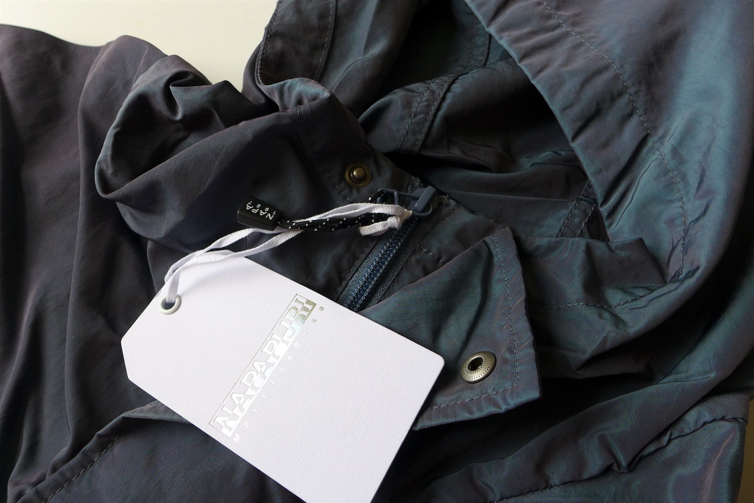 Martine Rose × Napapijri Napa by Martine Rose Oversized A-Ives Jacket -- Cloud Grey Size US XS / EU 42 / 0 - 5 Thumbnail