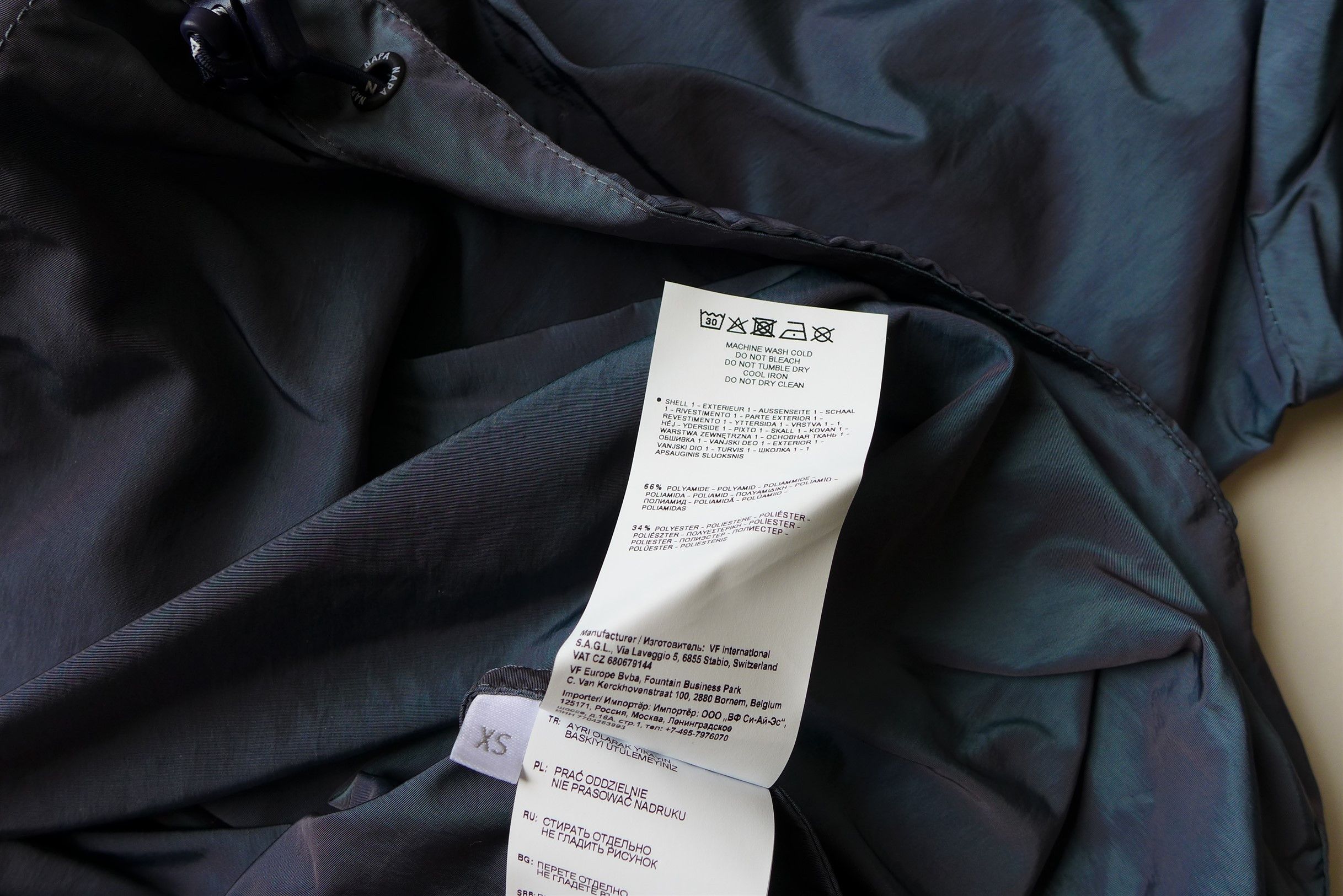 Martine Rose × Napapijri Napa by Martine Rose Oversized A-Ives Jacket -- Cloud Grey Size US XS / EU 42 / 0 - 11 Thumbnail