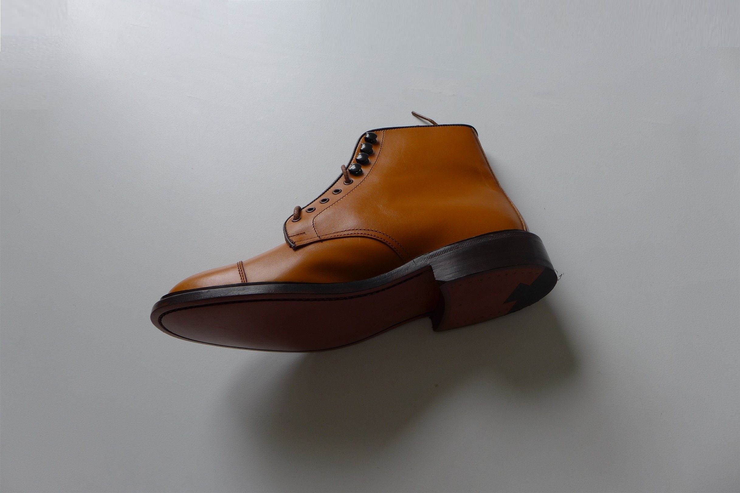 Tricker's Tricker's Scott Boots - Acorn Antique Calf Leather Size US 8 / EU 41 - 12 Thumbnail