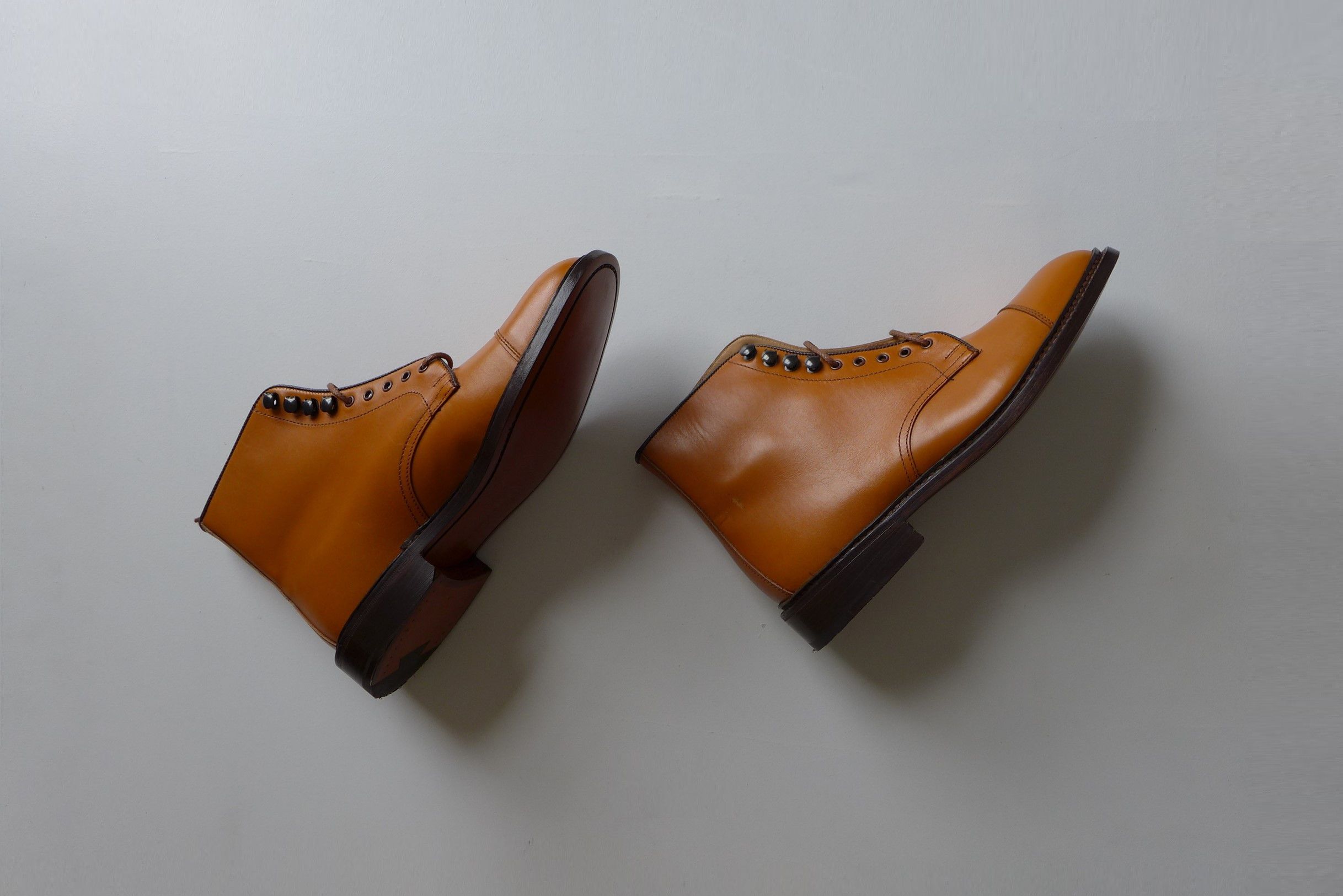 Tricker's Tricker's Scott Boots - Acorn Antique Calf Leather Size US 8 / EU 41 - 4 Thumbnail
