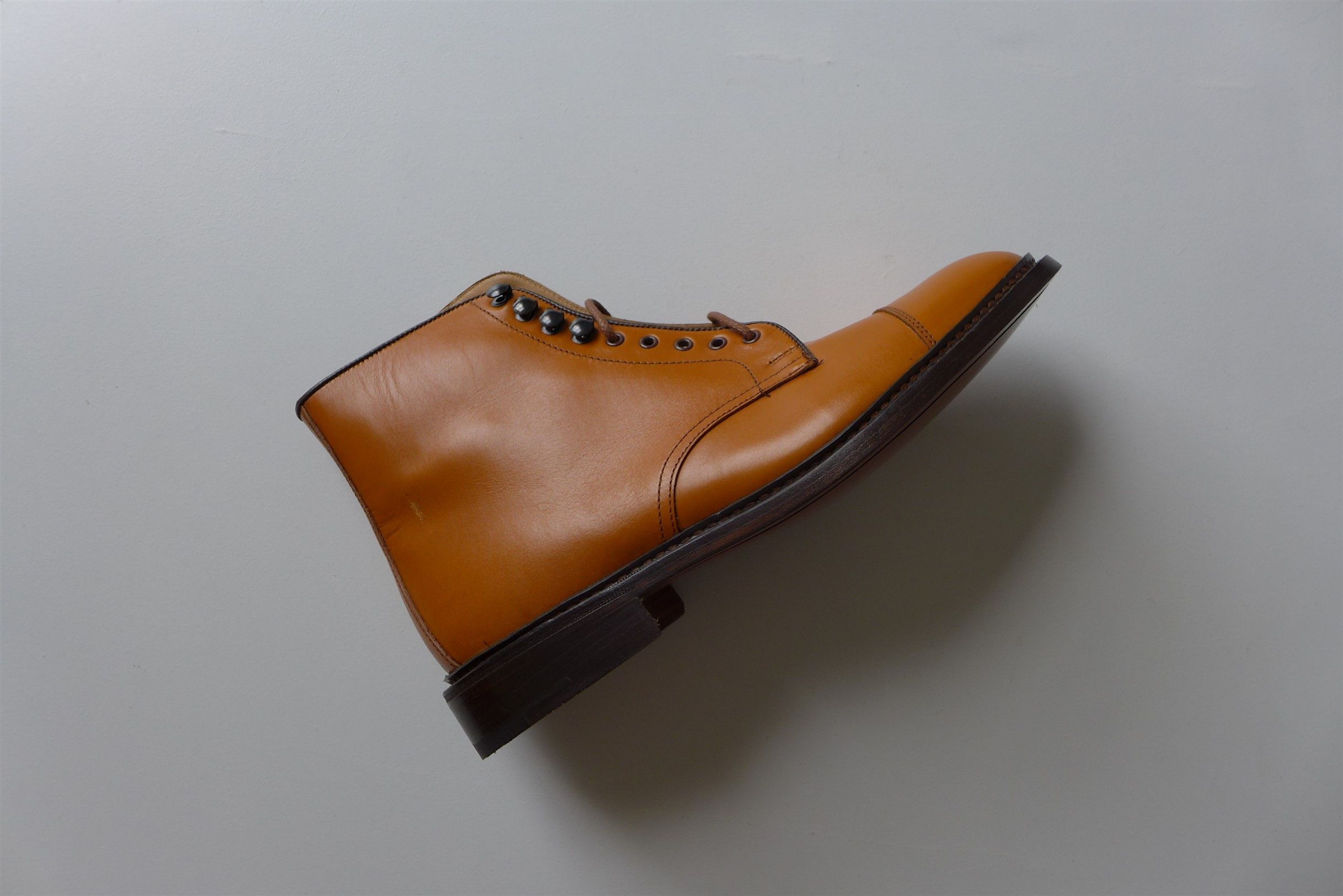 Tricker's Tricker's Scott Boots - Acorn Antique Calf Leather Size US 8 / EU 41 - 5 Thumbnail