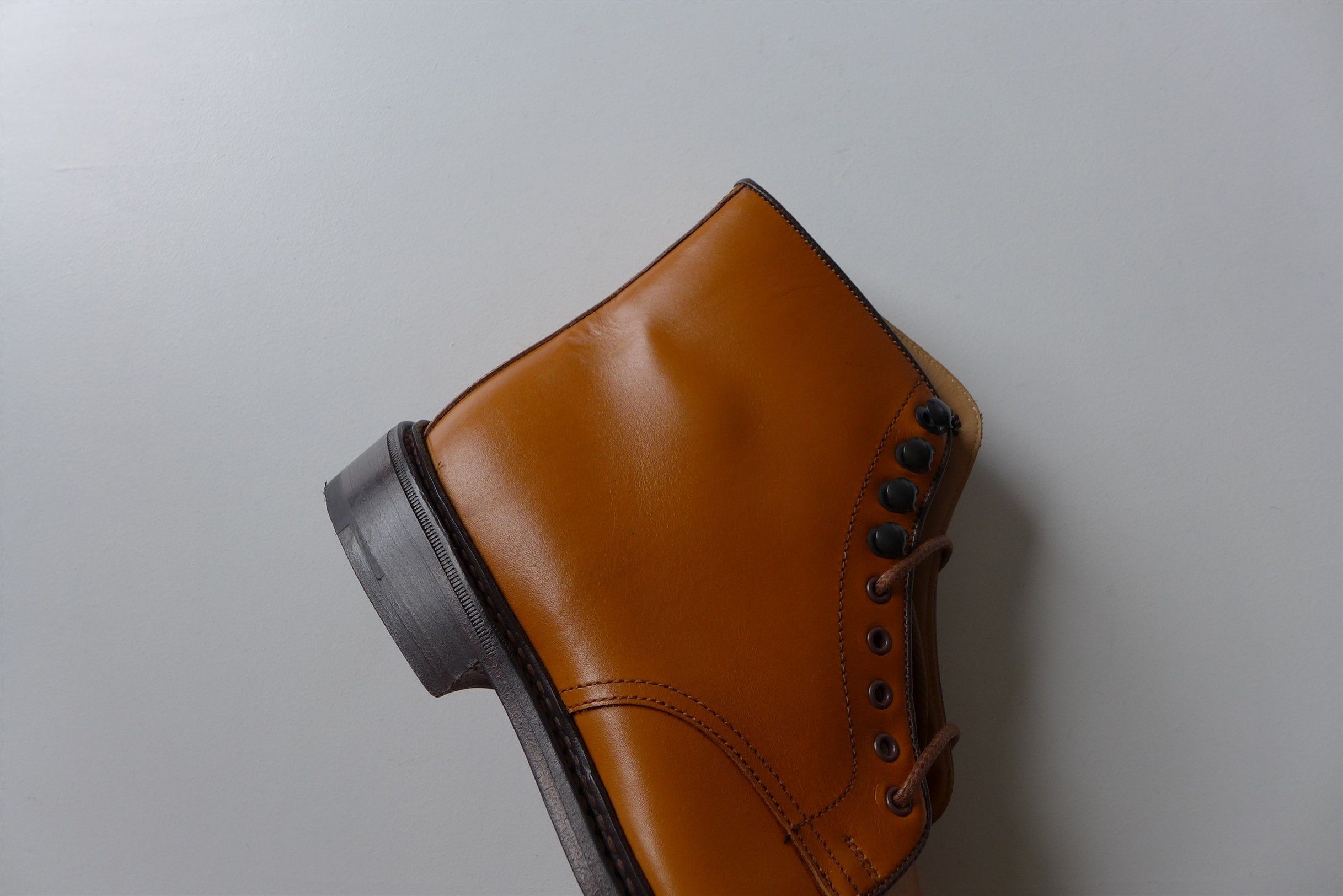 Tricker's Tricker's Scott Boots - Acorn Antique Calf Leather Size US 8 / EU 41 - 6 Thumbnail