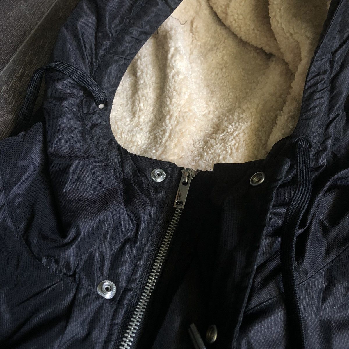 Zara Zara Man Black Button Up Zip Up Lined Trench Coat Jacket Size US L / EU 52-54 / 3 - 2 Thumbnail