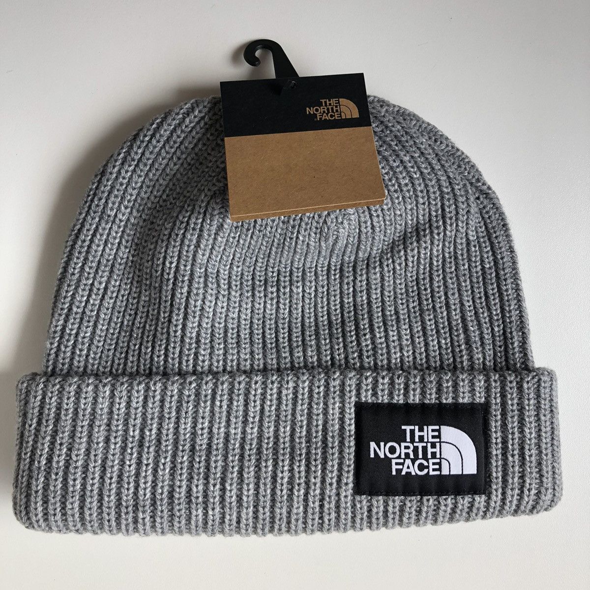The North Face The North Face BOX LOGO Beanie GREY Size ONE SIZE - 1 Thumbnail