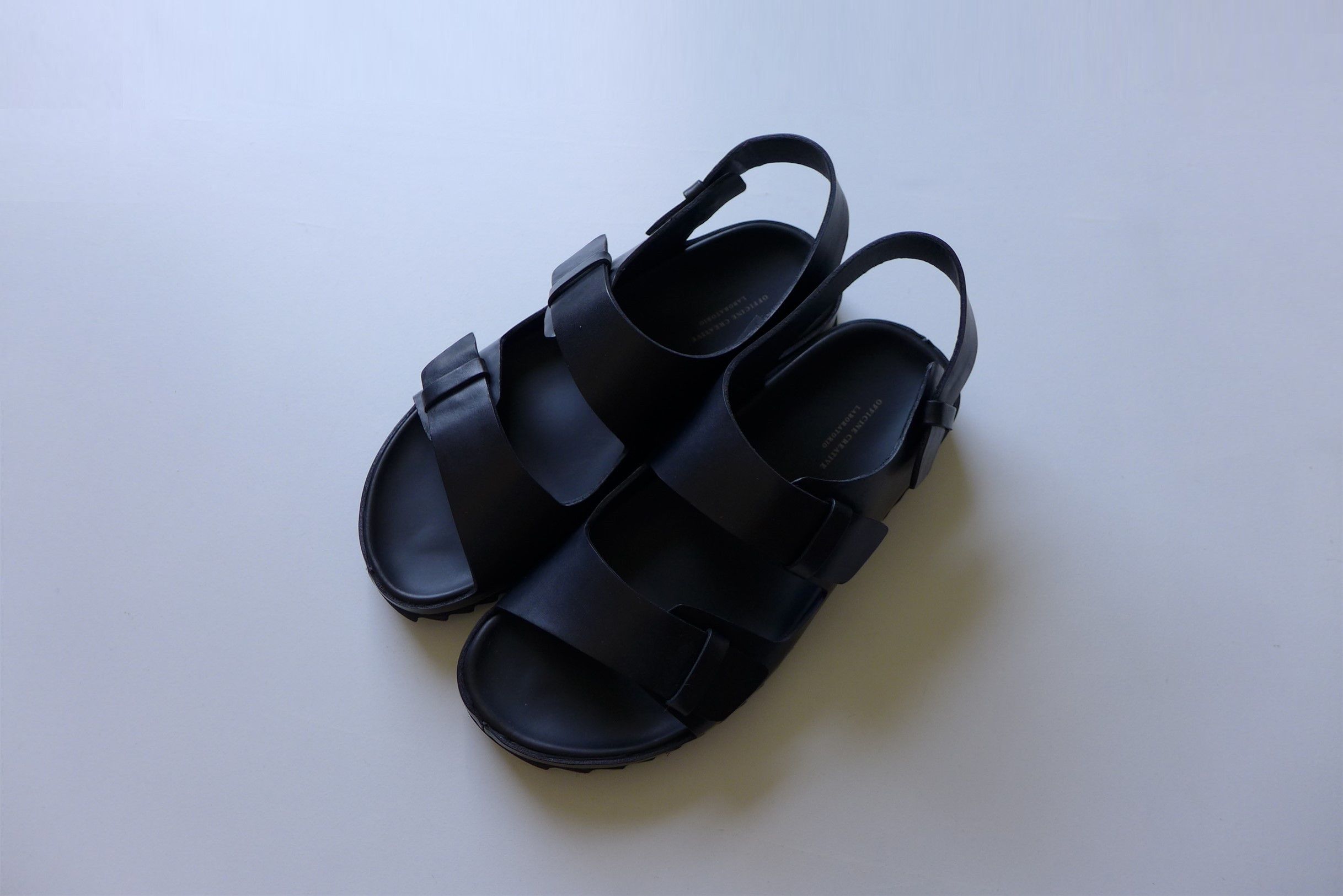 Officine Creative Officine Creative Agora Sandals - Black Calf Leather Size US 8 / EU 41 - 5 Thumbnail