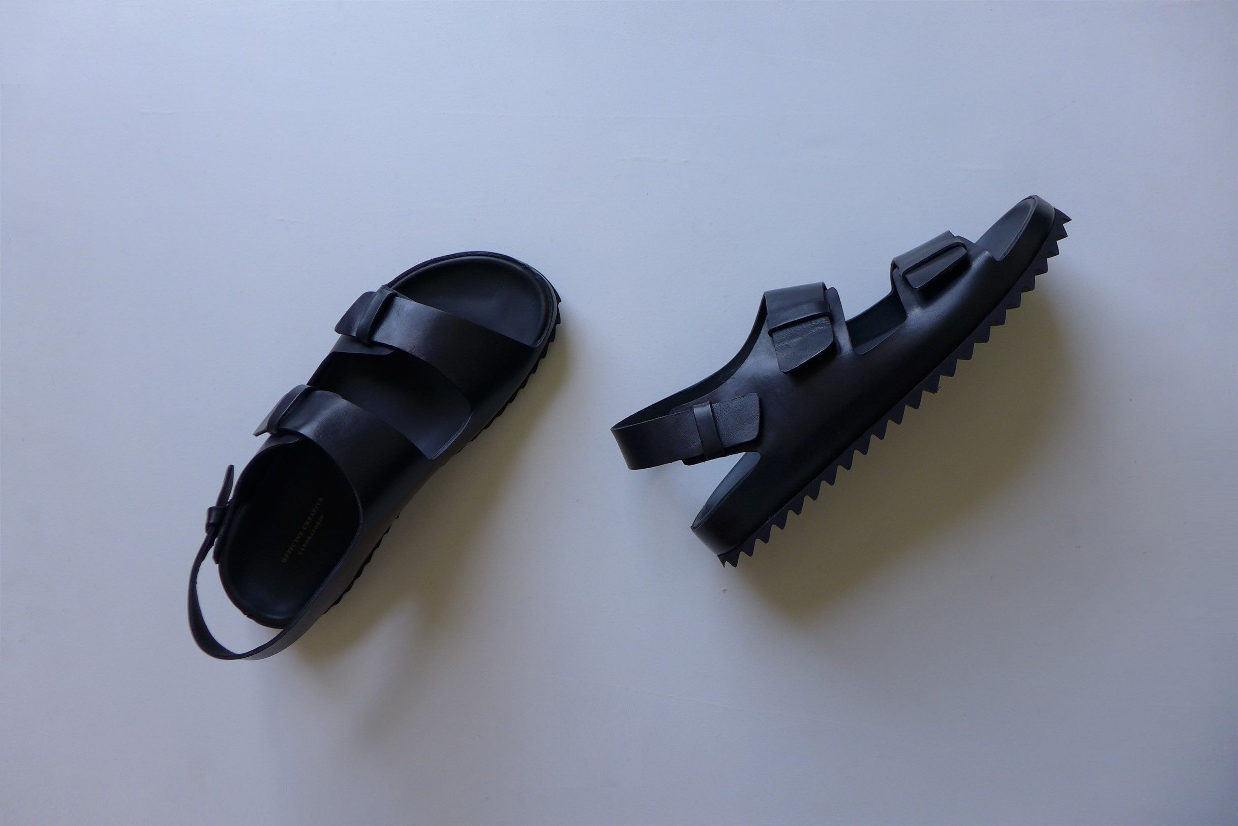Officine Creative Officine Creative Agora Sandals - Black Calf Leather Size US 8 / EU 41 - 8 Thumbnail