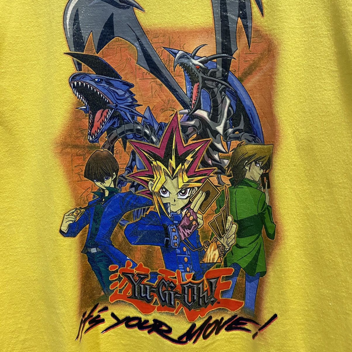 Anime VINTAGE 1996‼️Yu-Gi-Oh! Rare Design Fav Collection T-Shirt Size US S / EU 44-46 / 1 - 3 Thumbnail