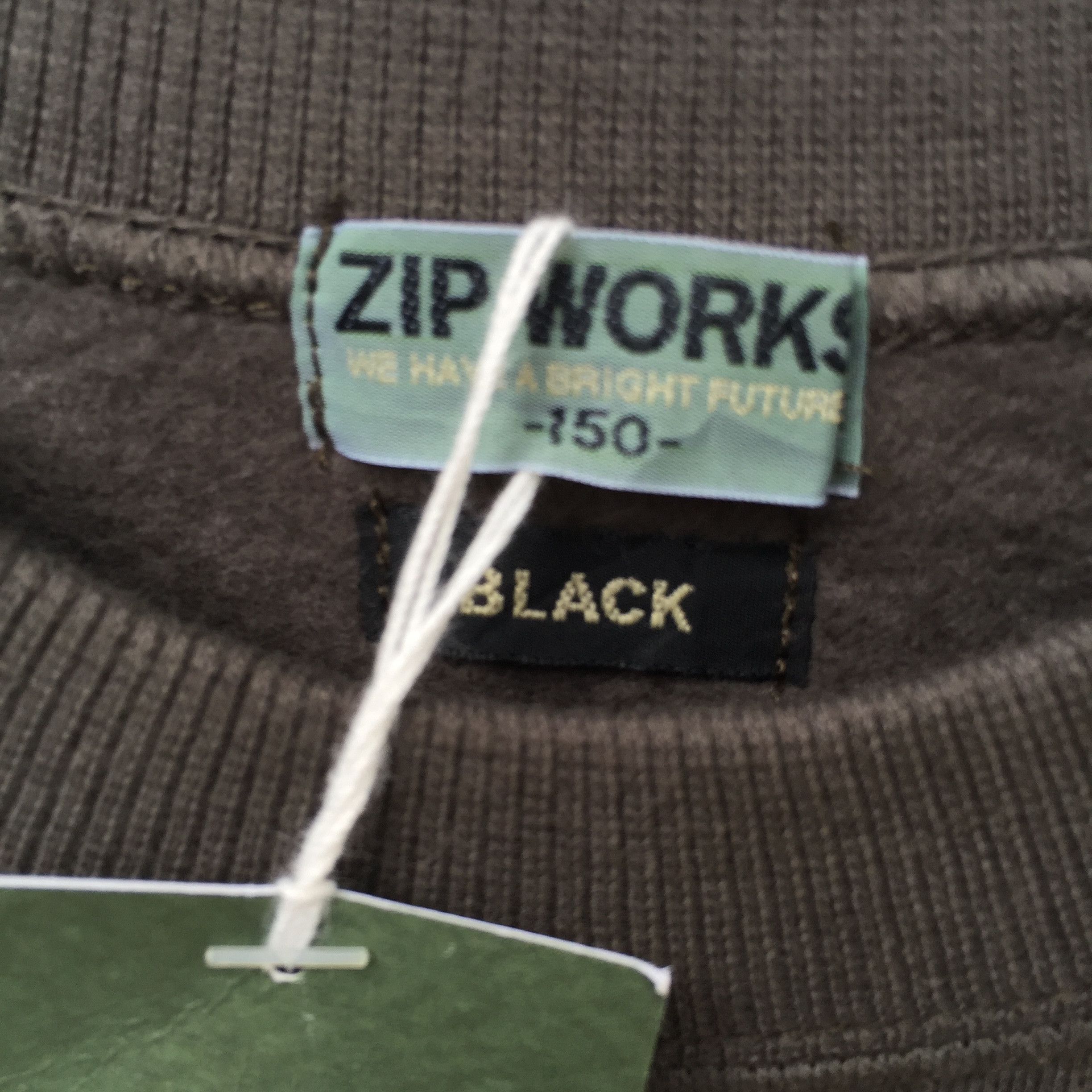 Japanese Brand × Vintage Vintage Zip work Logo spell out sweatshirt Size US S / EU 44-46 / 1 - 5 Thumbnail