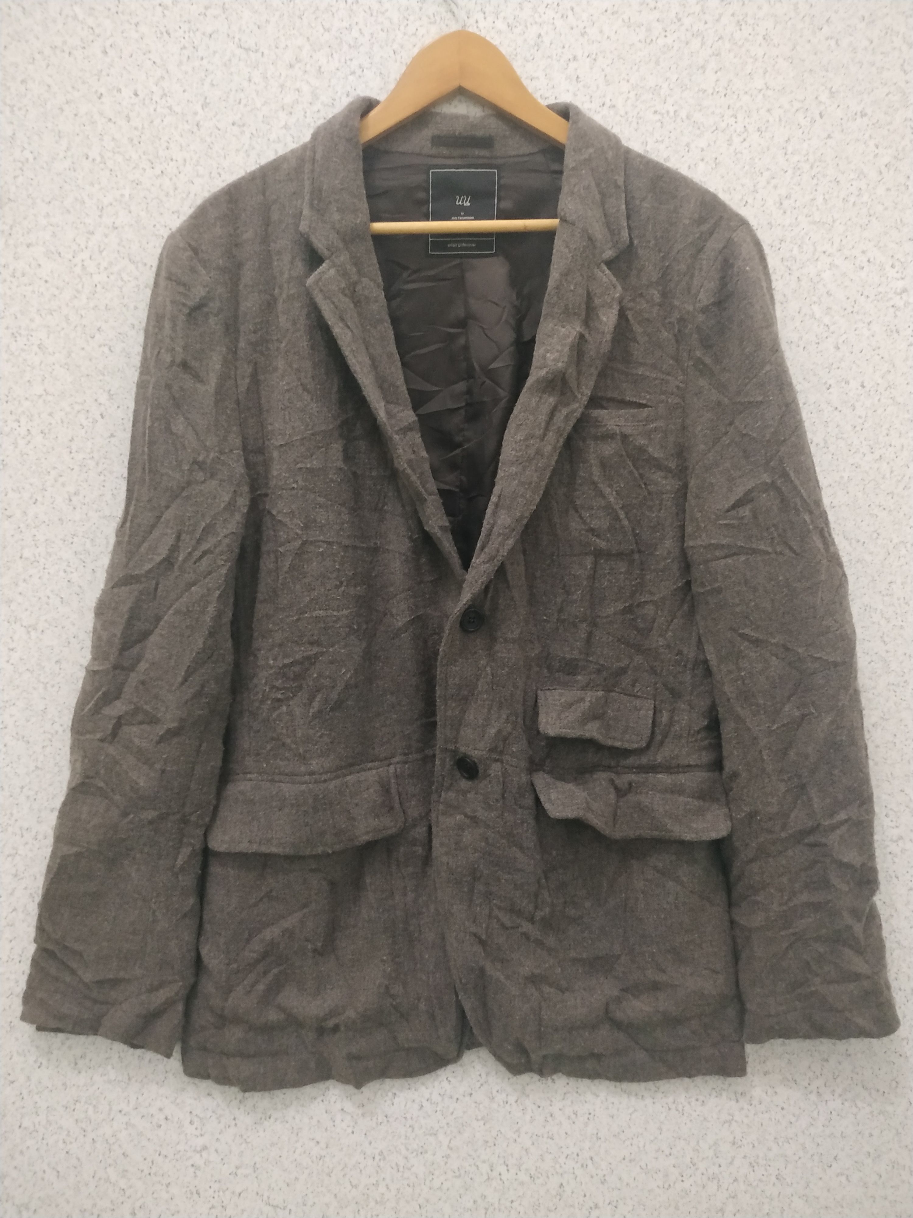 Jun Takahashi × Undercover × Uniqlo Jun Takahashi Design Undercover Wool Coat Uniqlo Size US L / EU 52-54 / 3 - 5 Thumbnail
