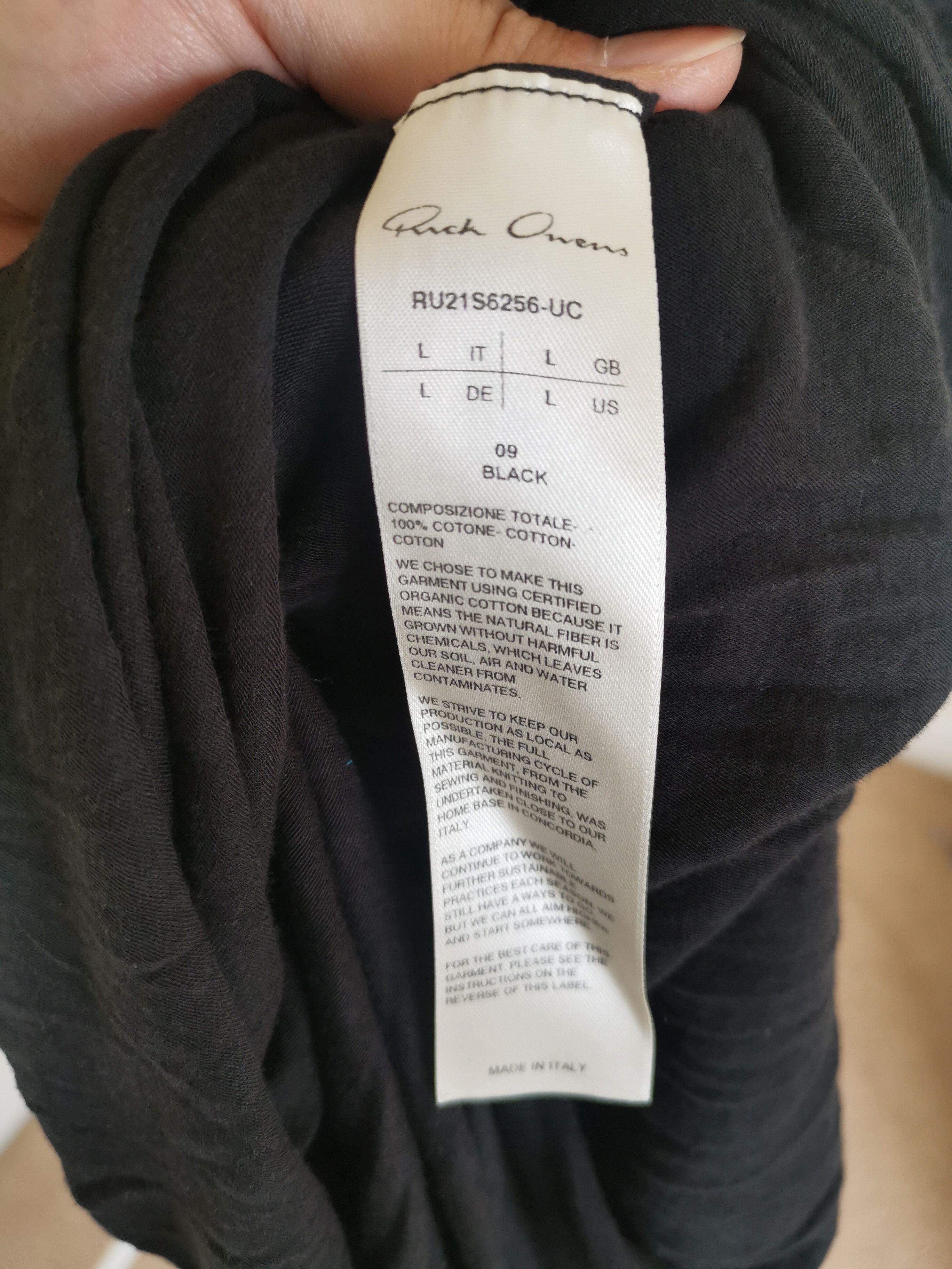Rick Owens Rick Owens double t-shirt Large Size US L / EU 52-54 / 3 - 7 Thumbnail